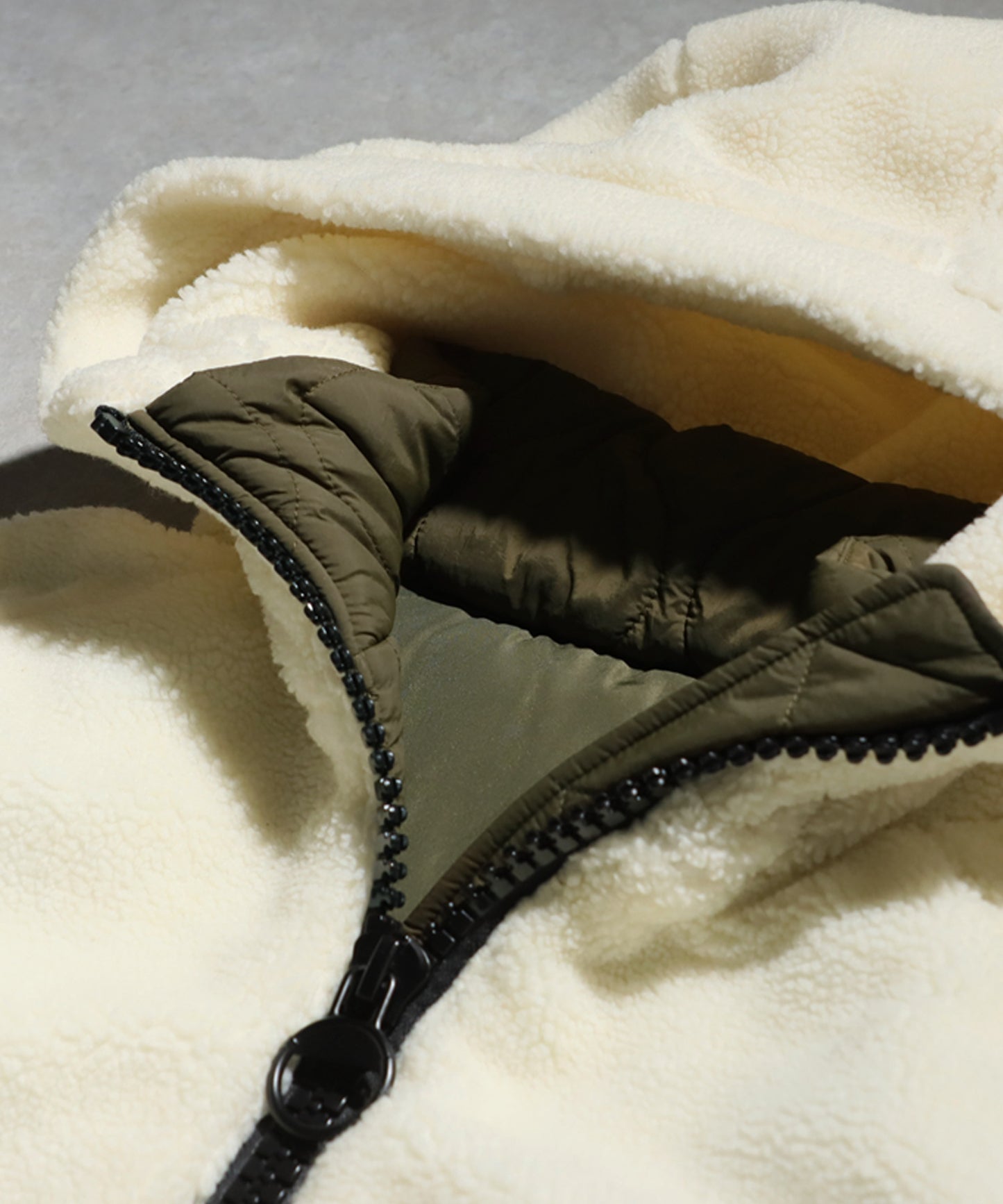 Big Zipper Long Coat Ladies