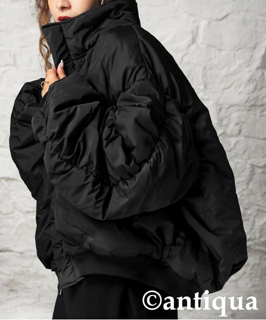 Dotted Quilted Jacket Ladies