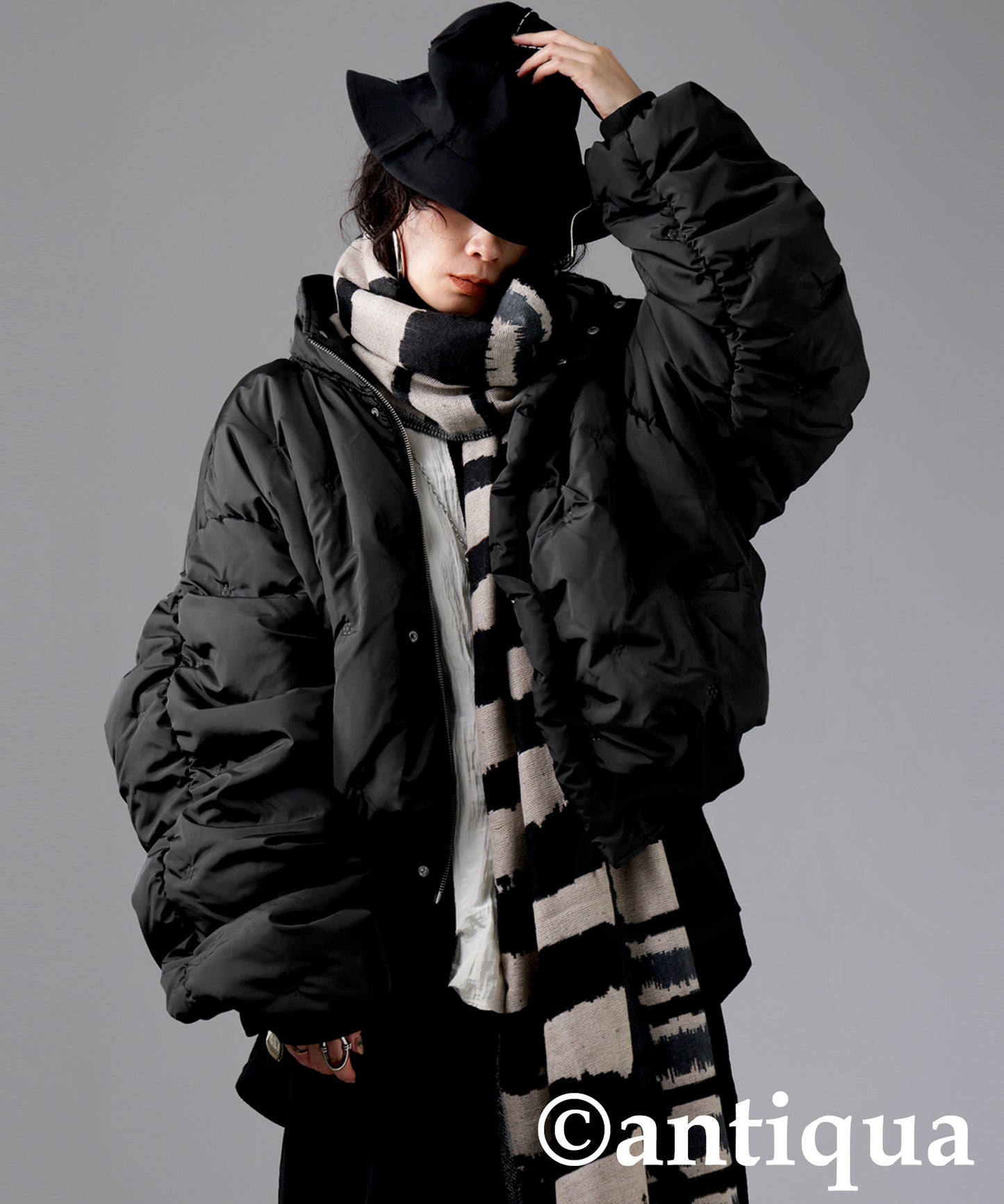 Dotted Quilted Jacket Ladies