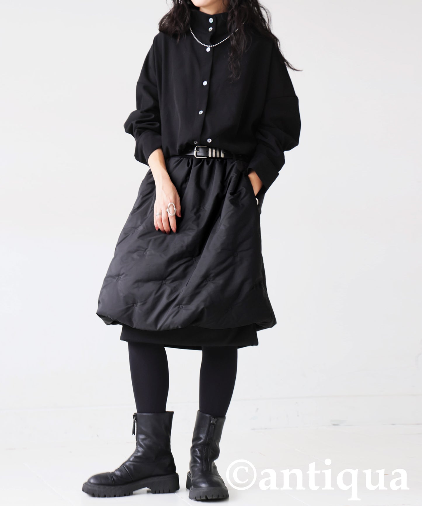 Padded Balloon Skirt Ladies