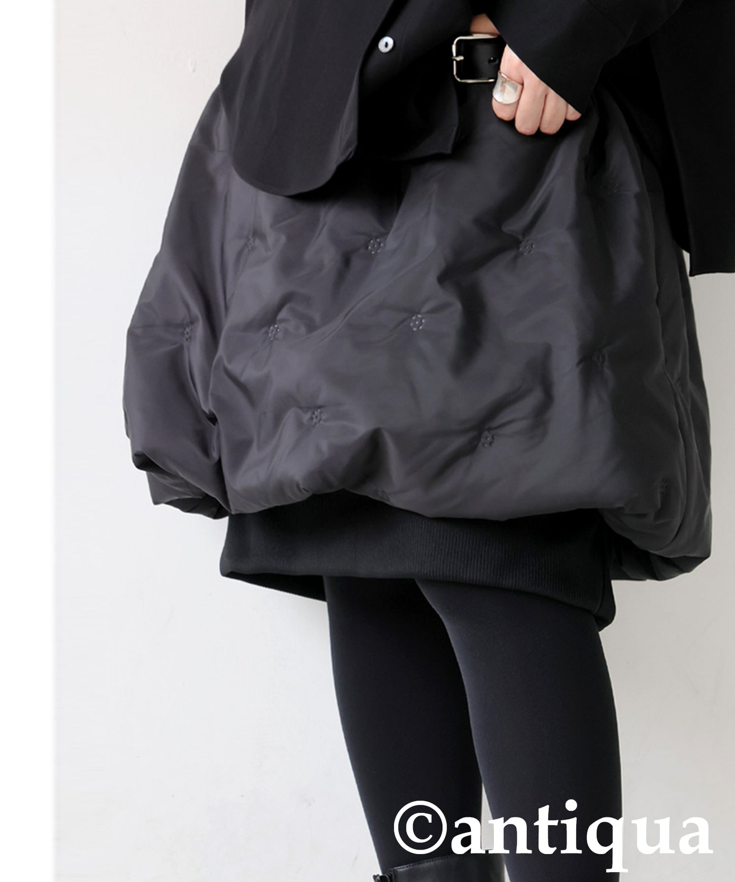 Padded Balloon Skirt Ladies