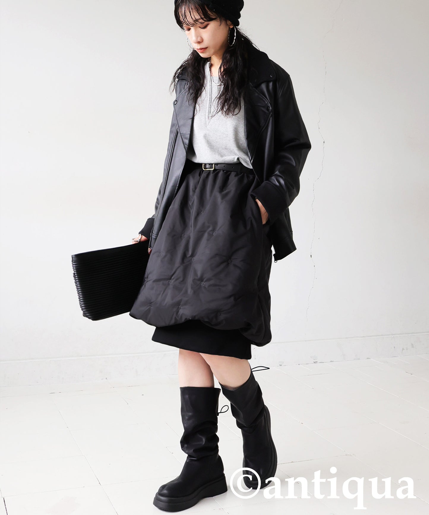 Padded Balloon Skirt Ladies