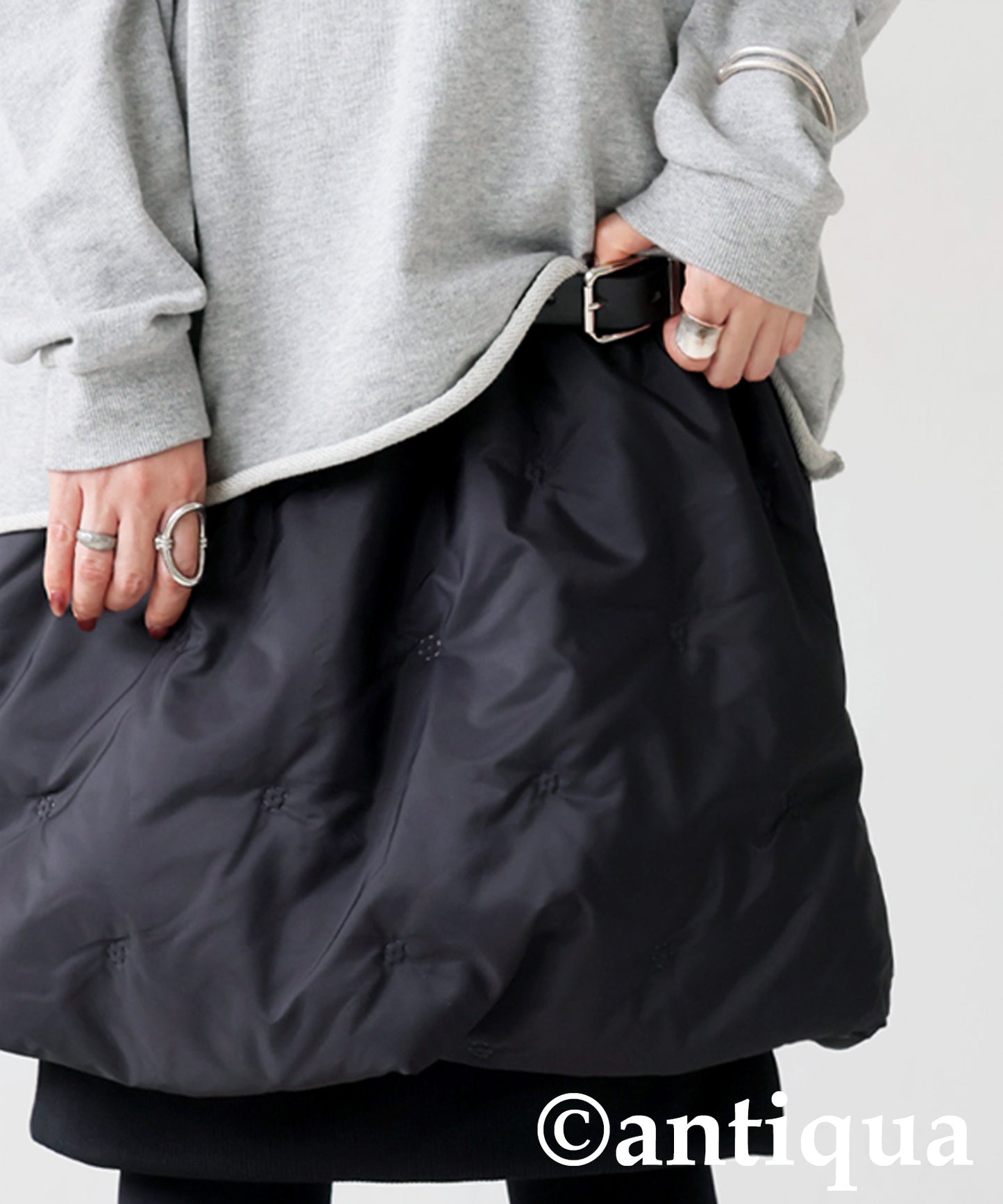 Padded Balloon Skirt Ladies