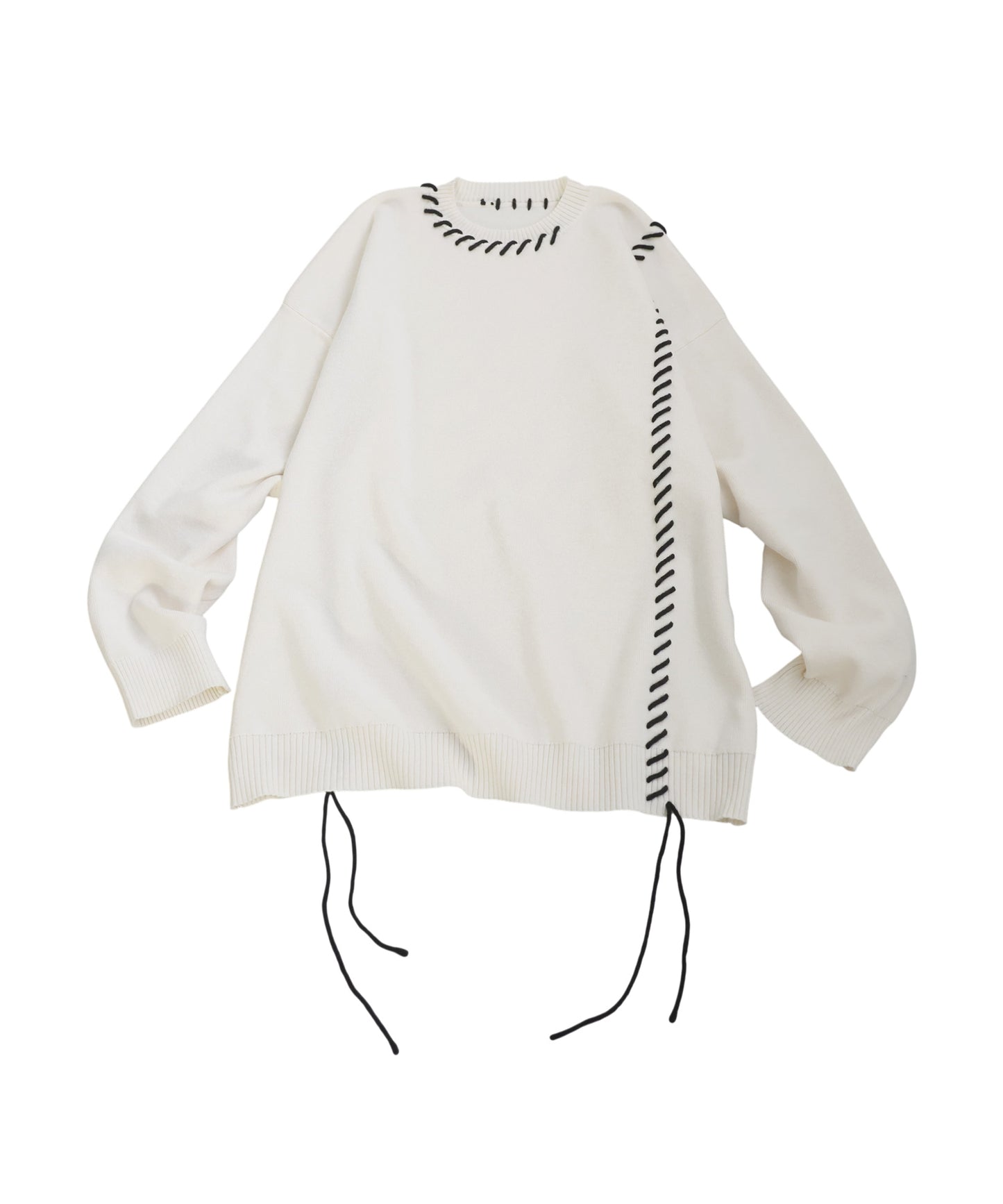 Color-Coordinated Stitch Knit Ladies