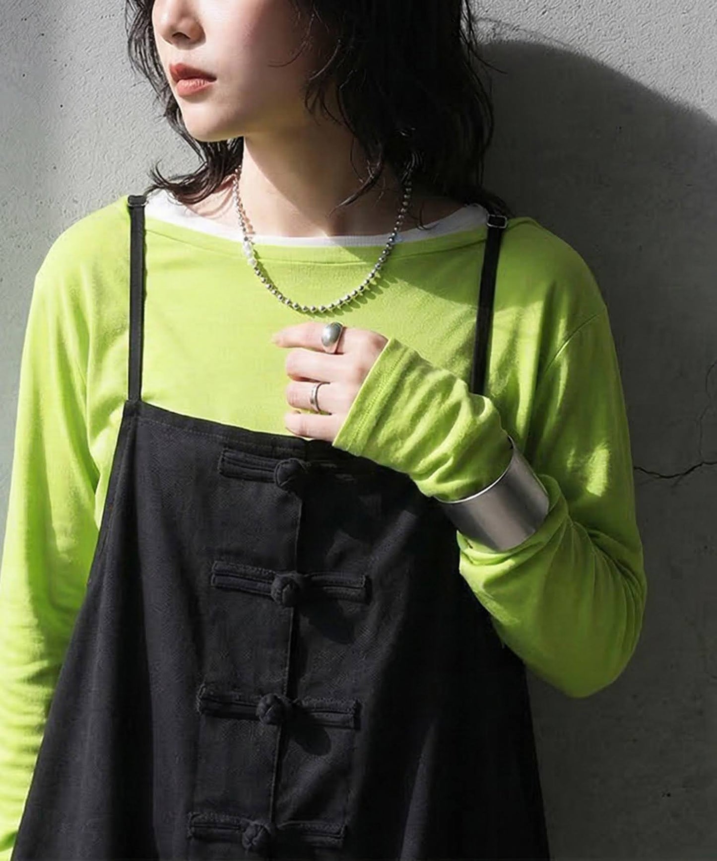 Wide-Legged Linen-Style Overalls Ladies