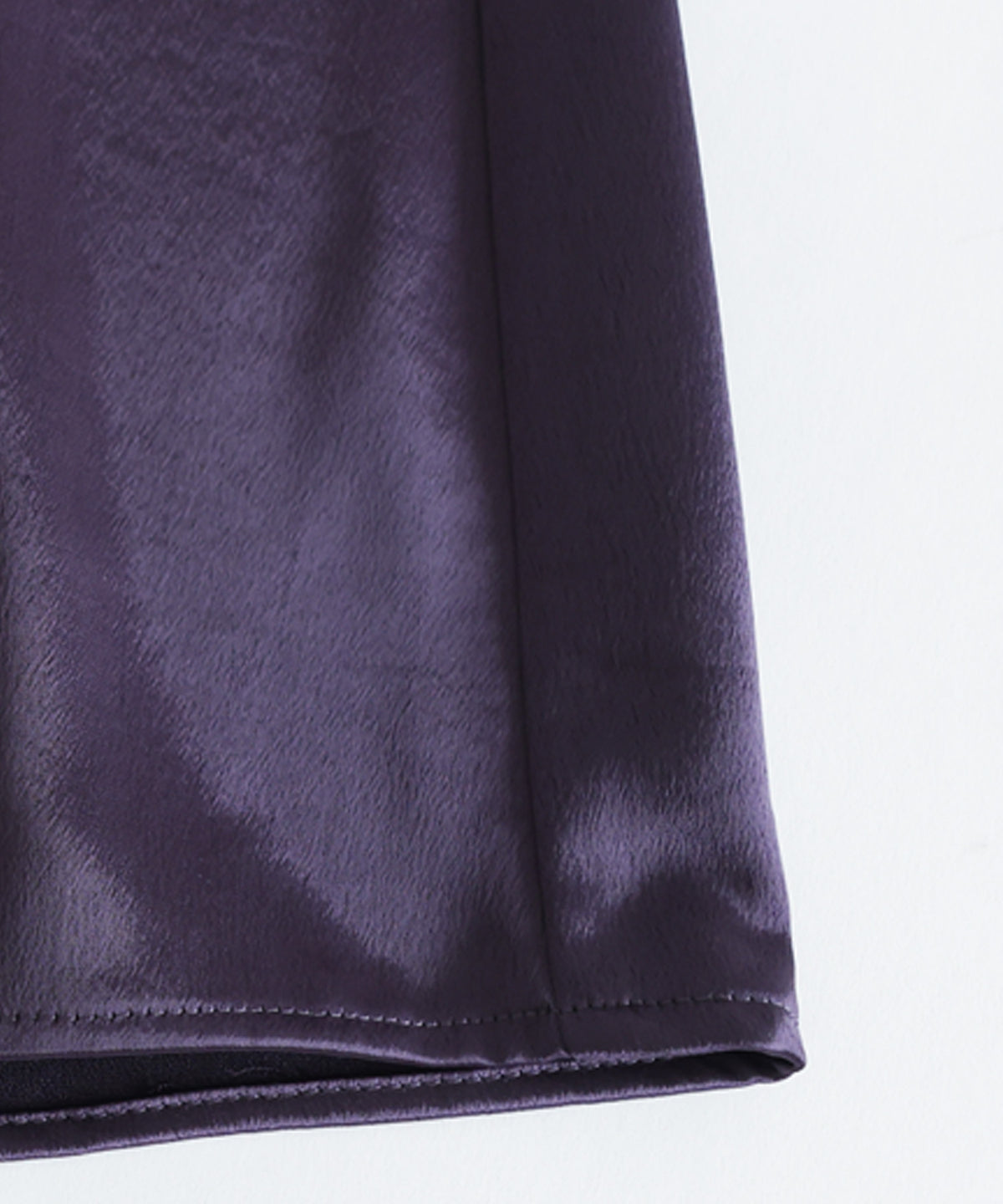 A-Line Satin Long Skirt Ladies