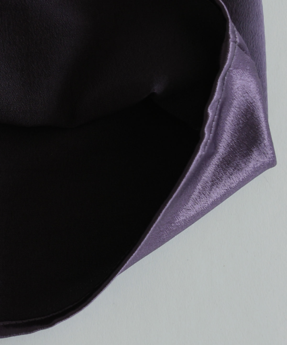 A-Line Satin Long Skirt Ladies