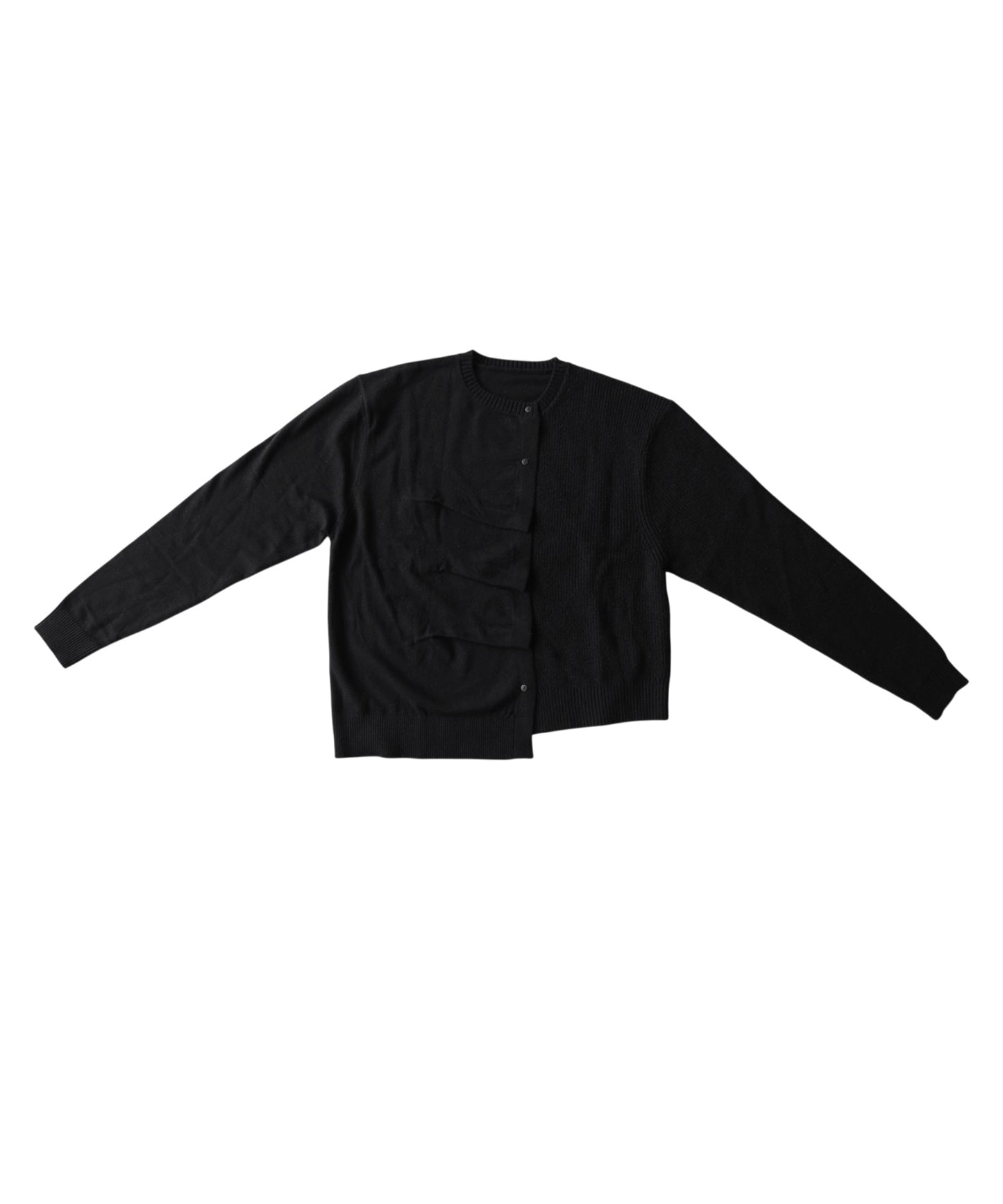 Cashmere-Touch Draped Knit Cardigan Ladies