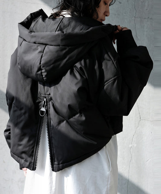 2-Way Padded Water-Repellent Double Zip Blouson Ladies