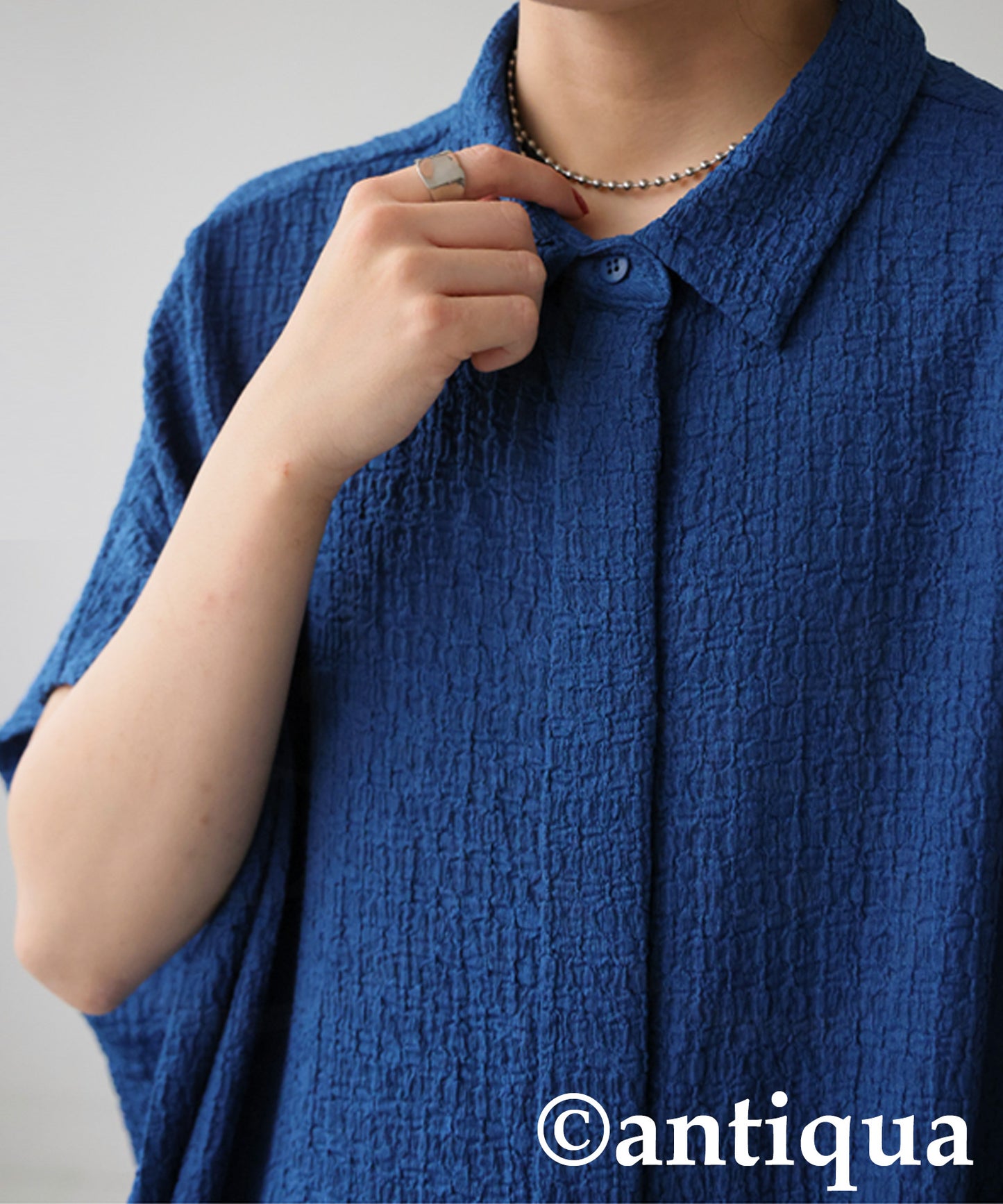 Ladies Jacquard Shirt Dress