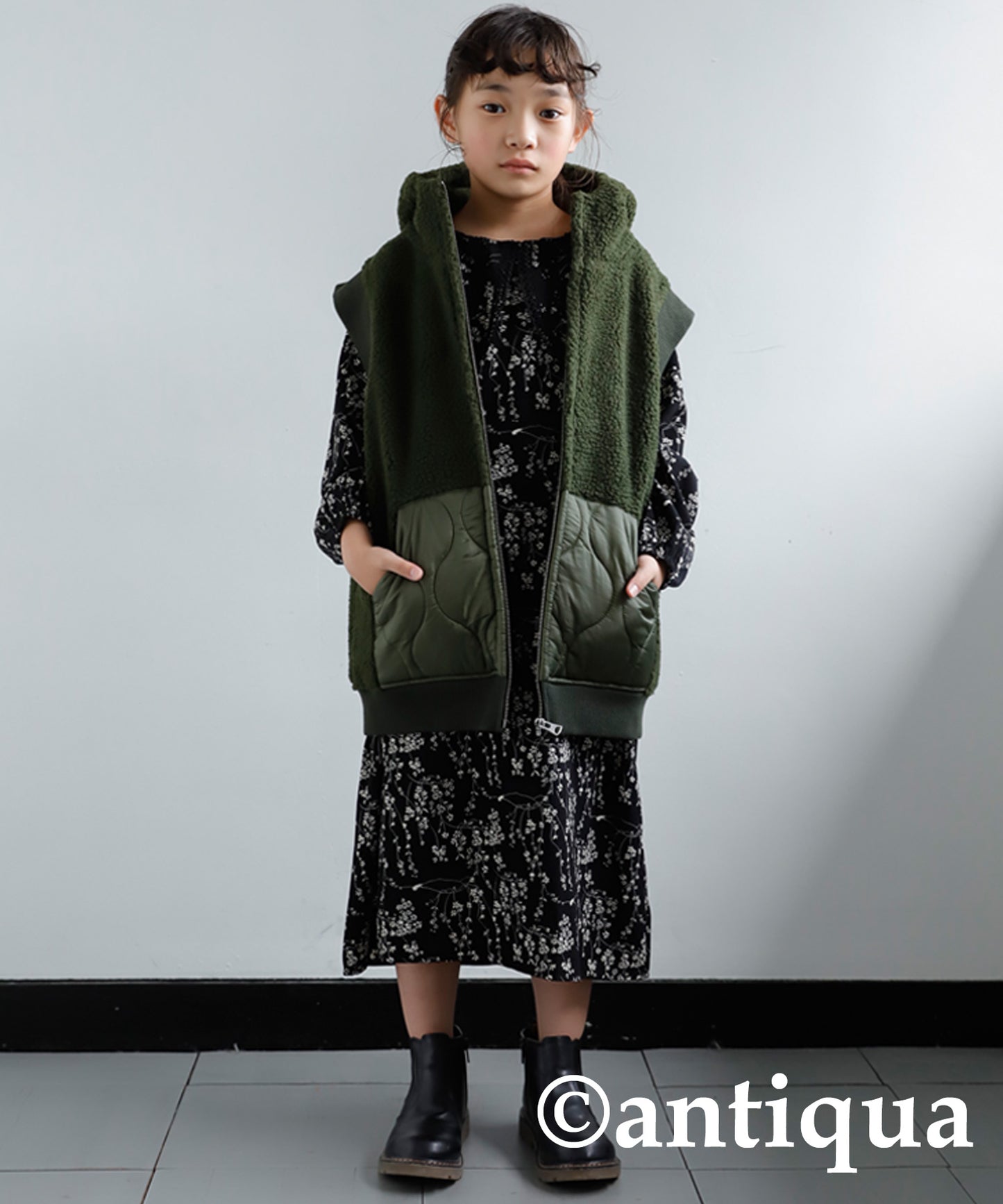 Hooded bore vest Kids