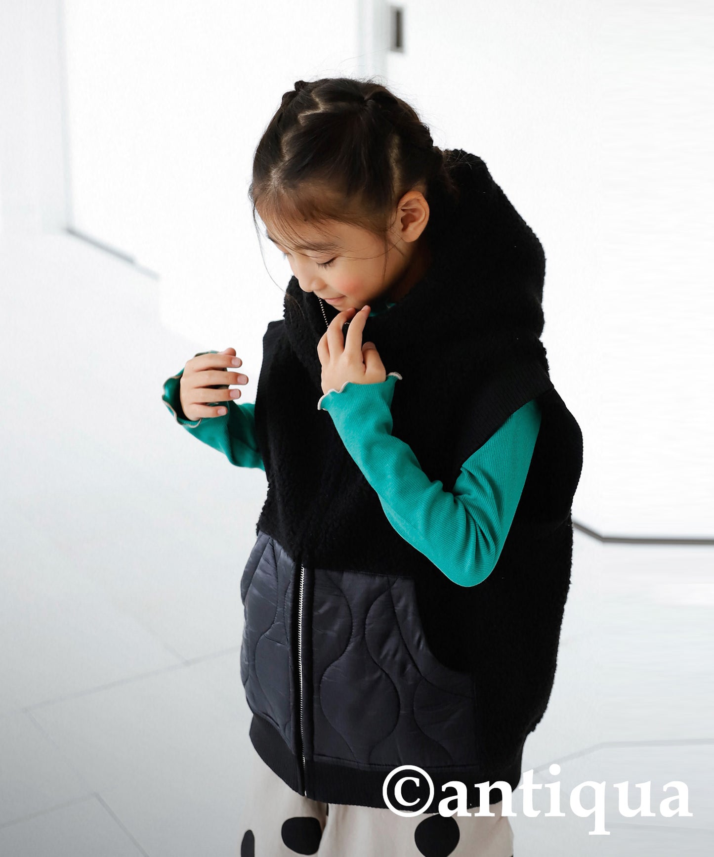 Hooded bore vest Kids