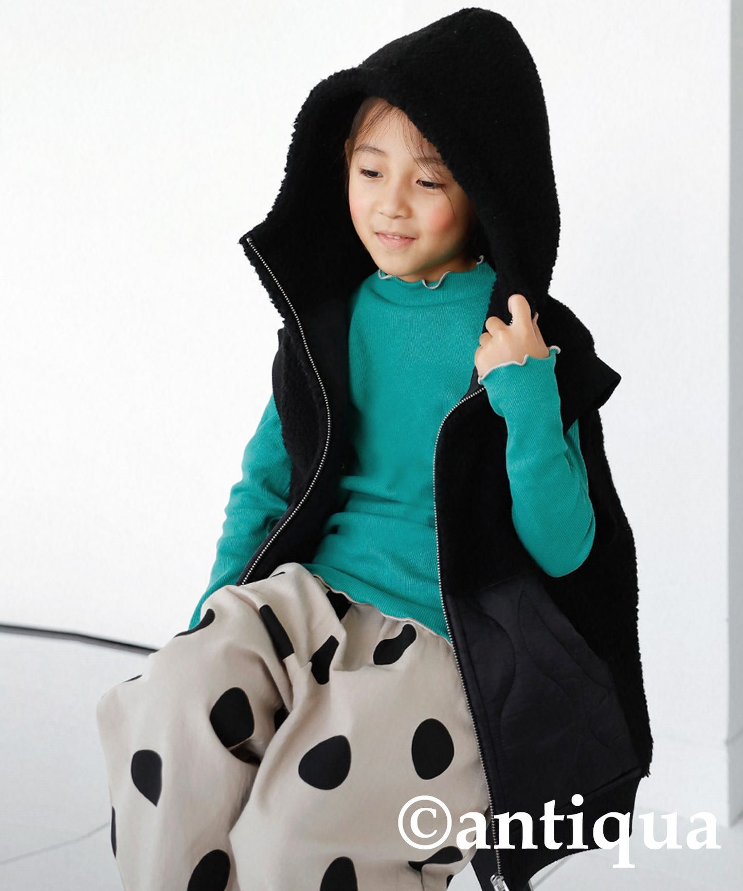 Hooded bore vest Kids