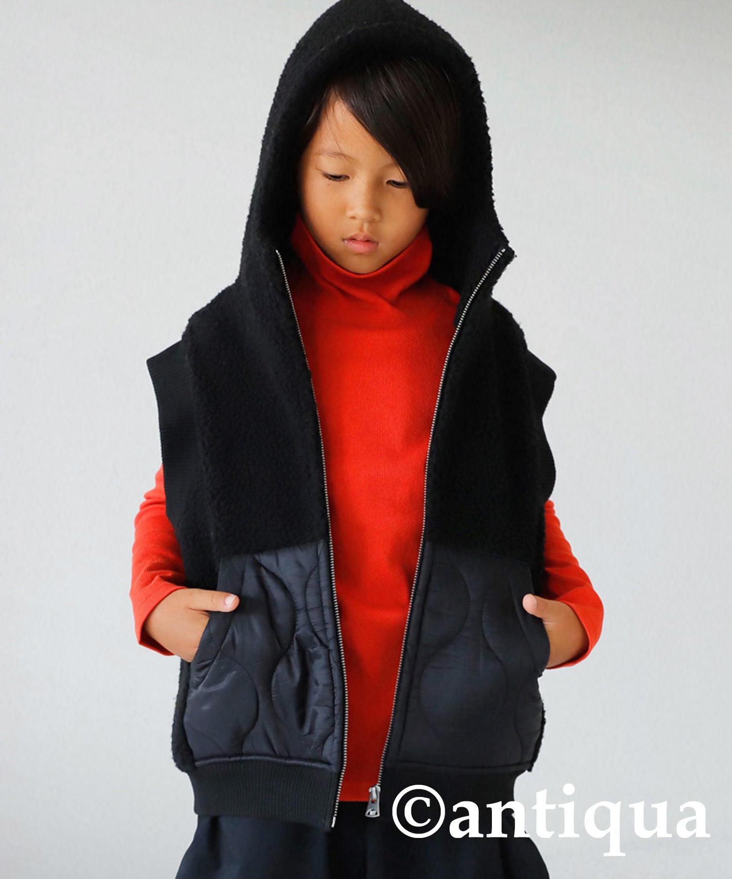 Hooded bore vest Kids