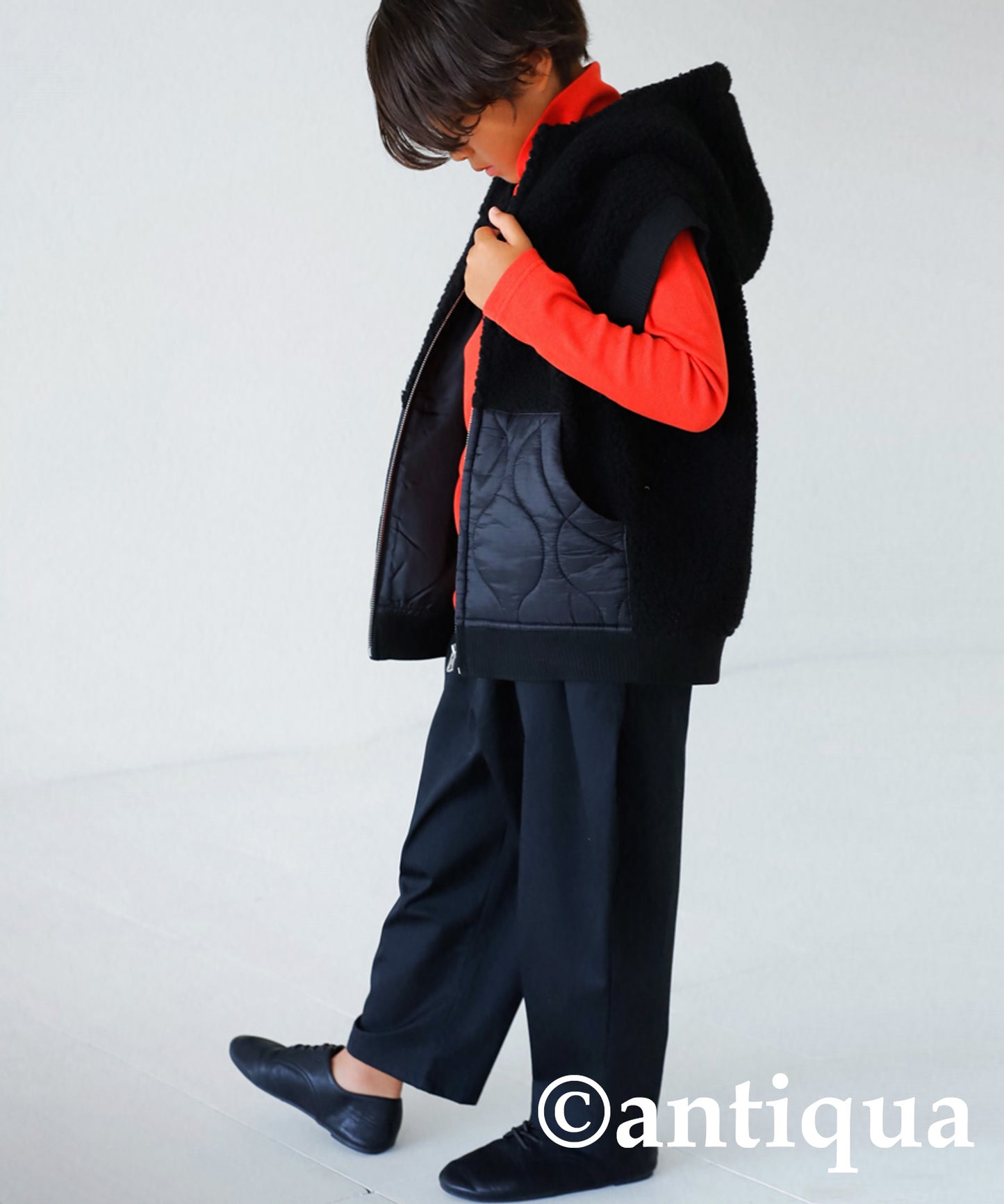 Hooded bore vest Kids