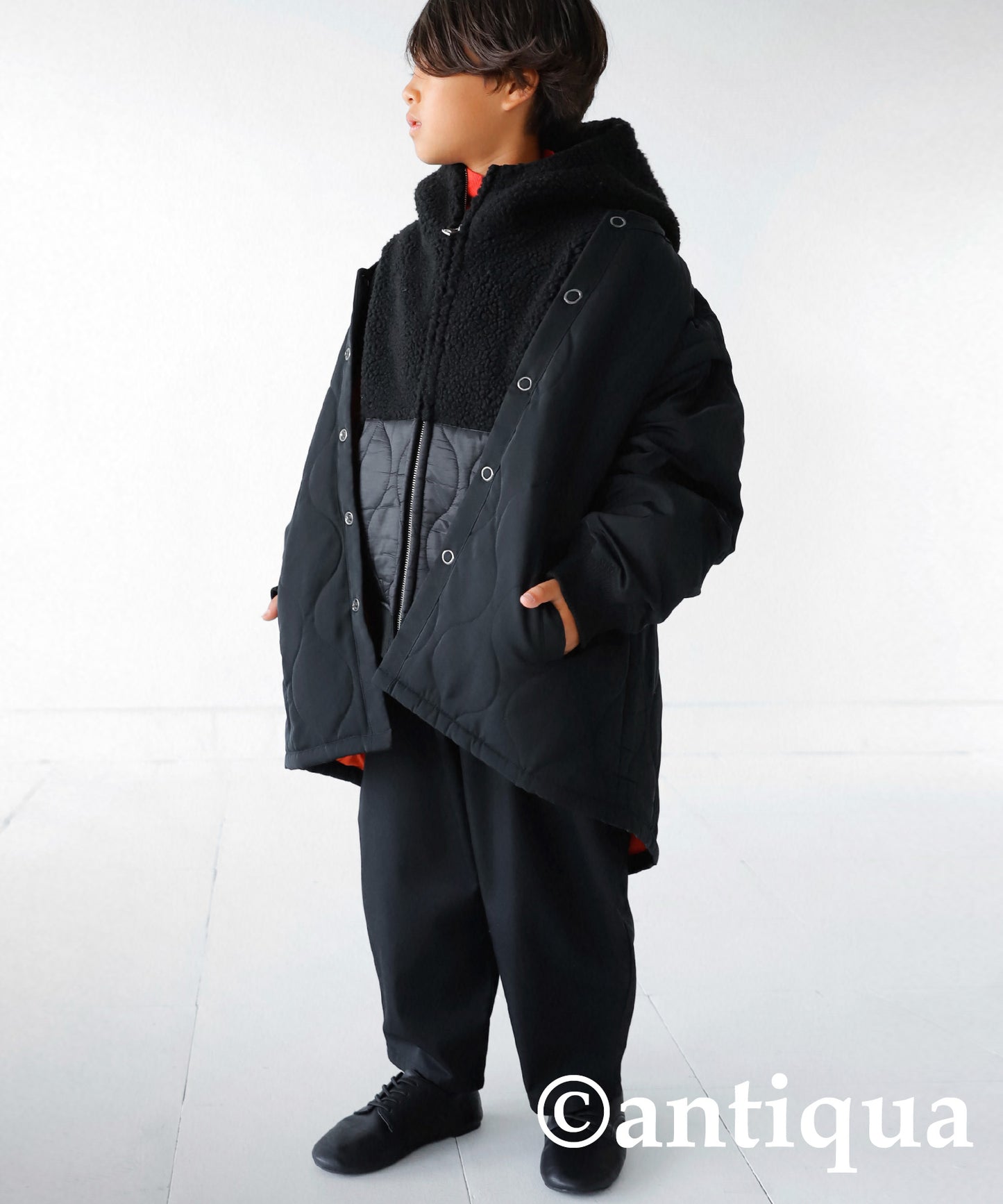 Hooded bore vest Kids