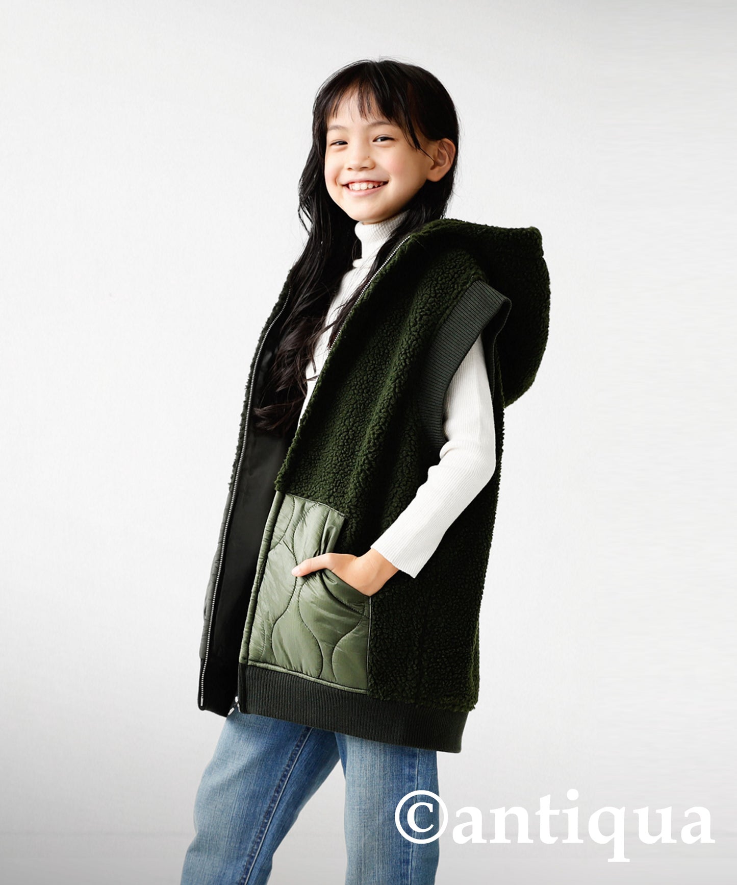 Hooded bore vest Kids