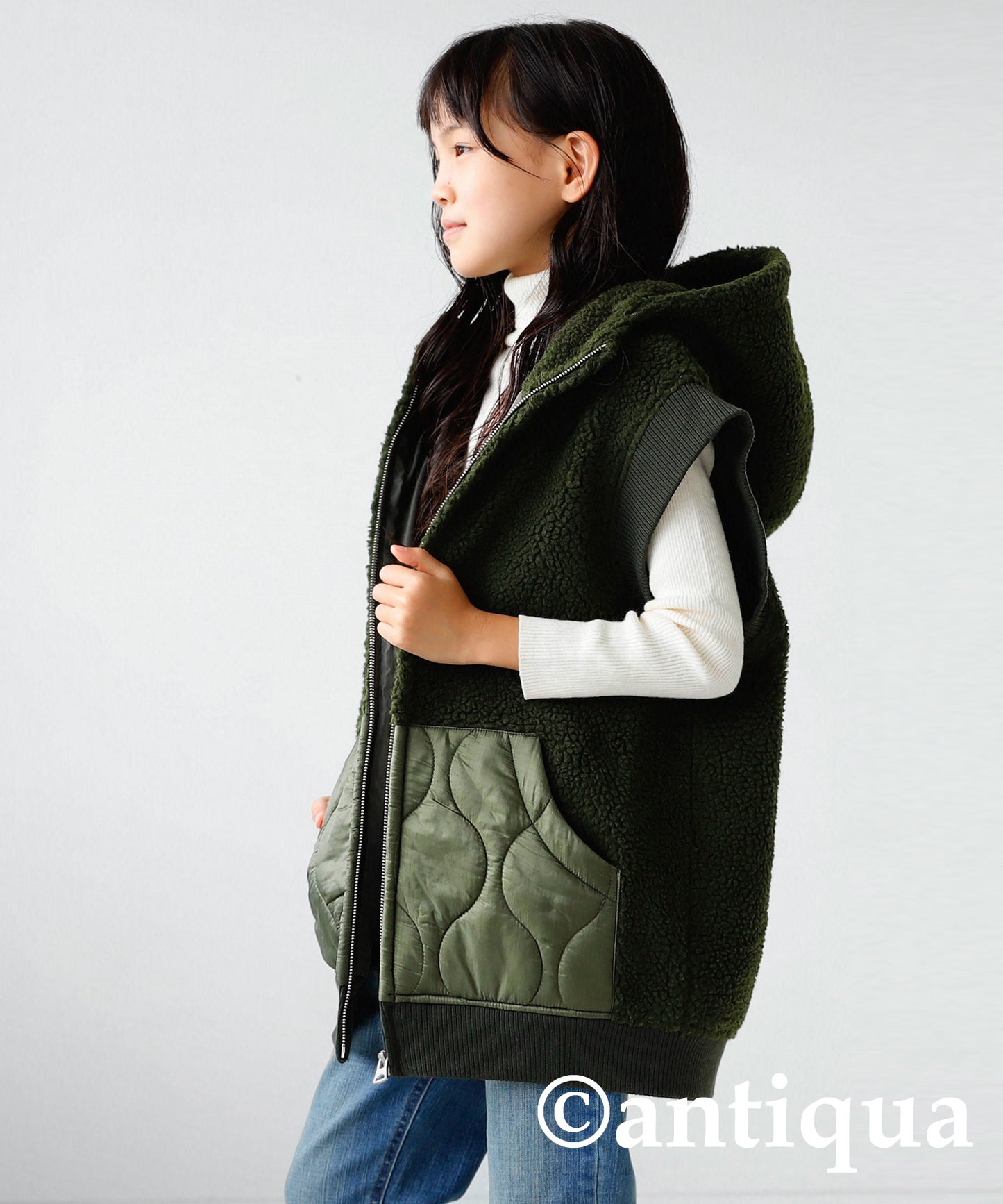 Hooded bore vest Kids