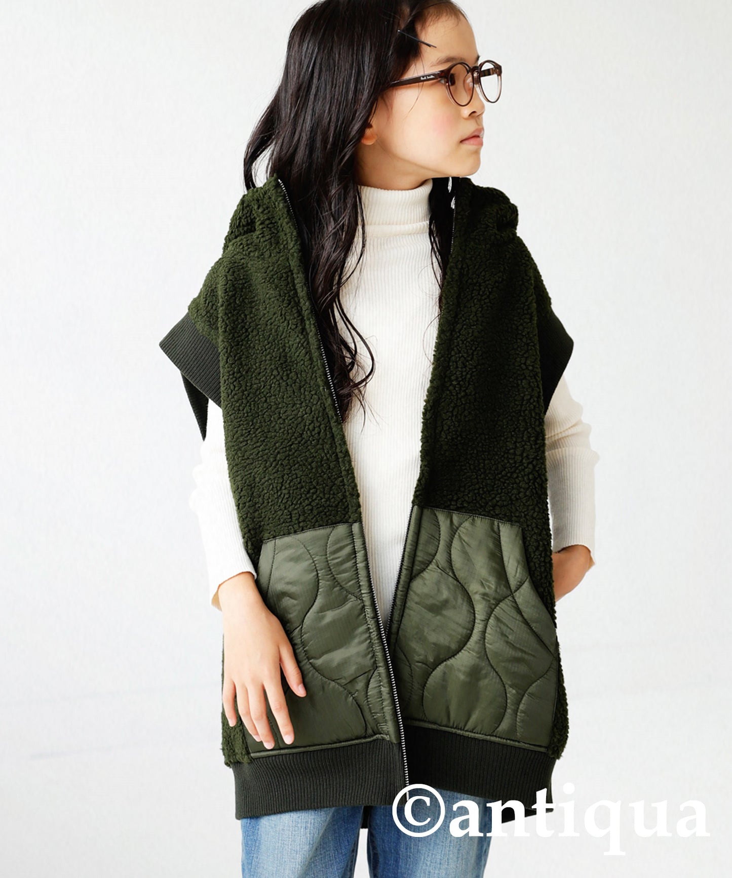 Hooded bore vest Kids