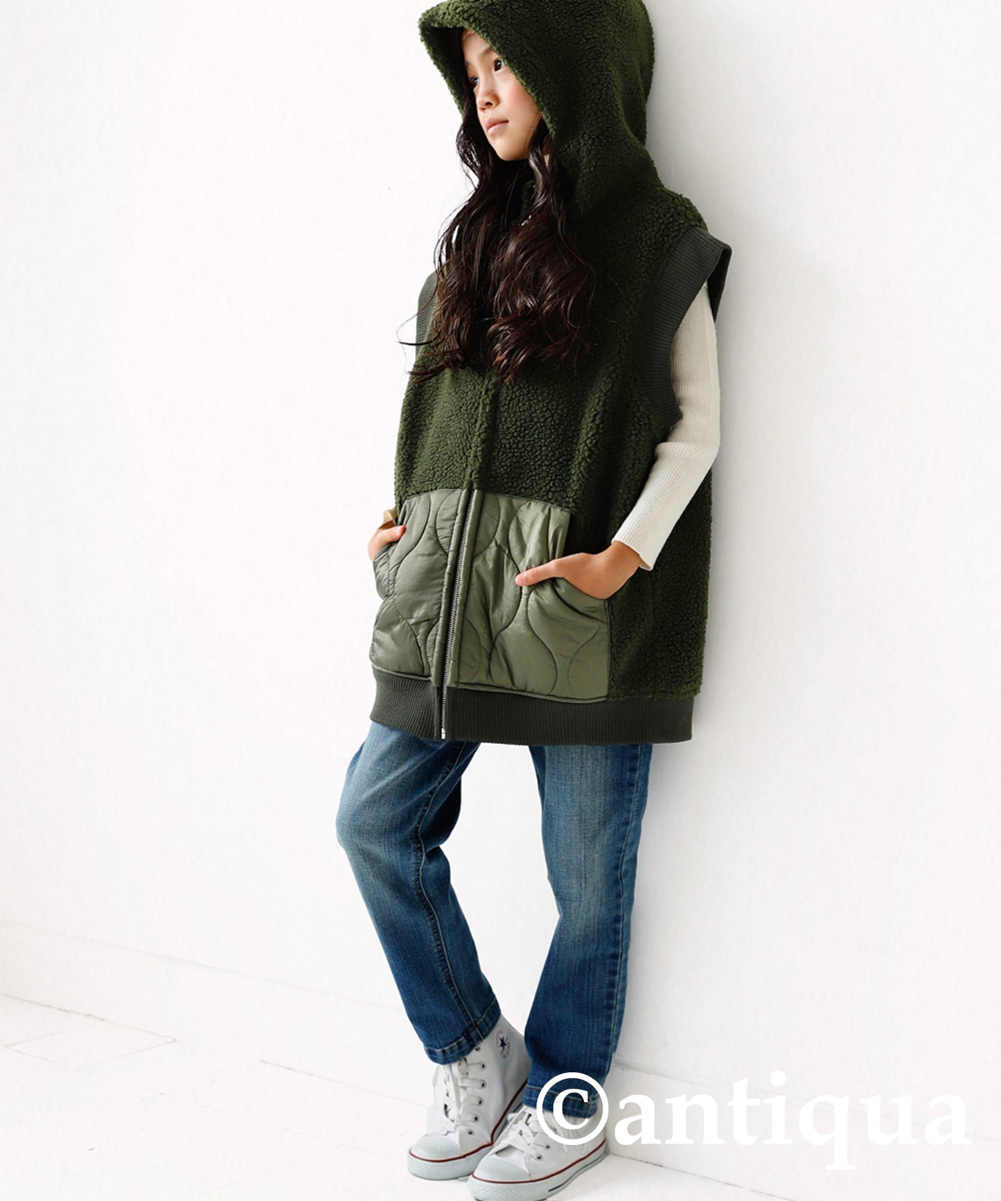 Hooded bore vest Kids