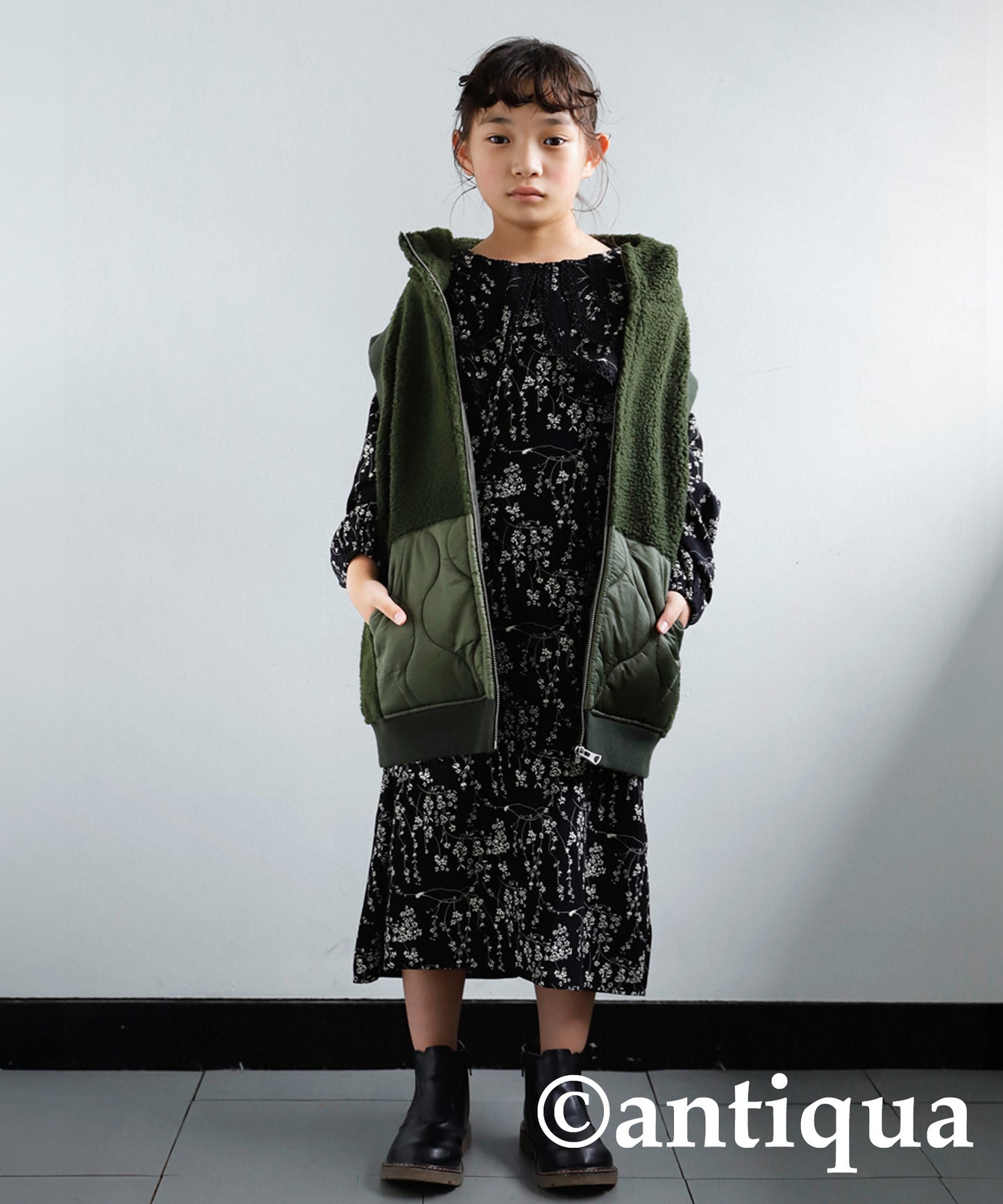 Hooded bore vest Kids