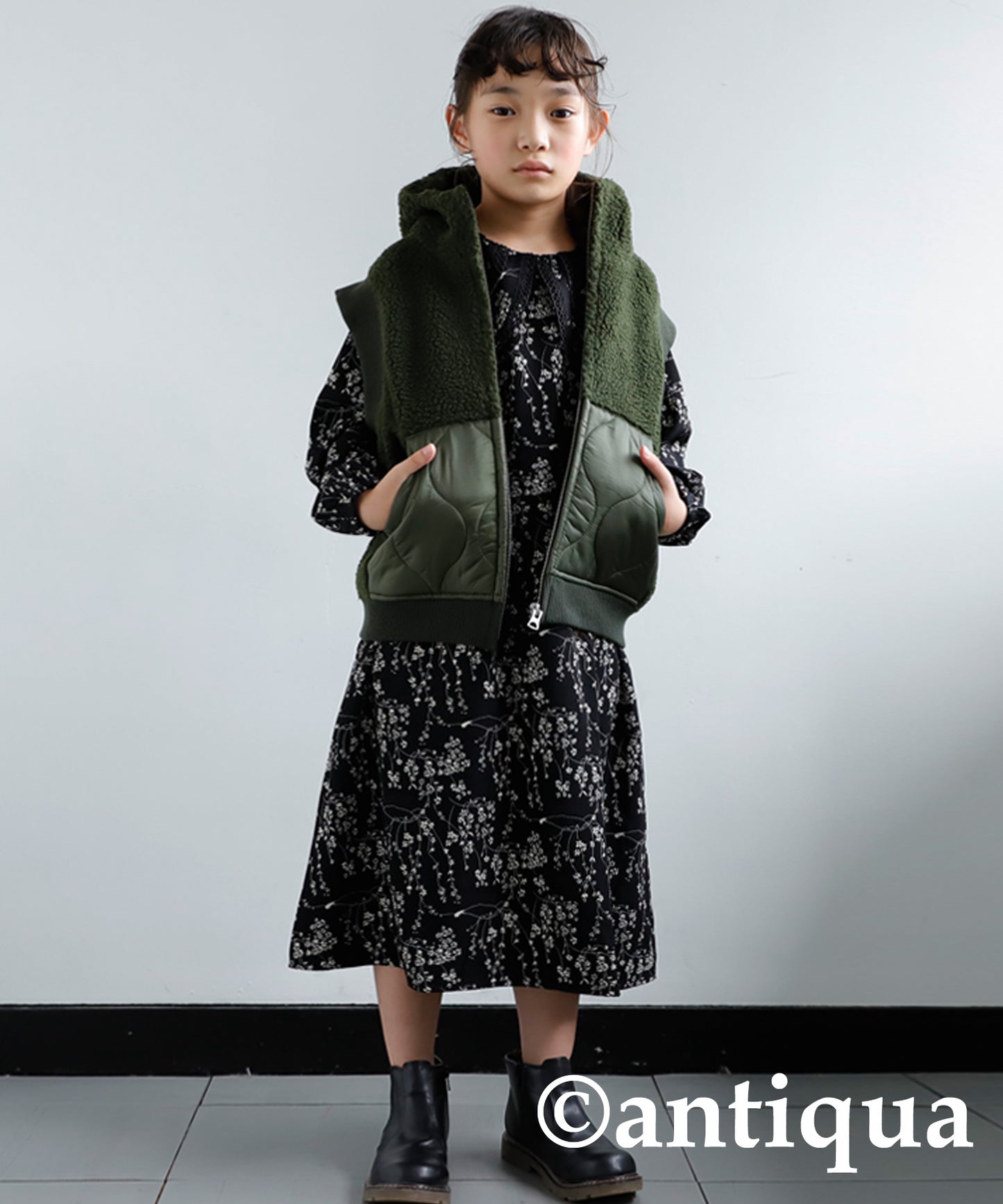 Hooded bore vest Kids