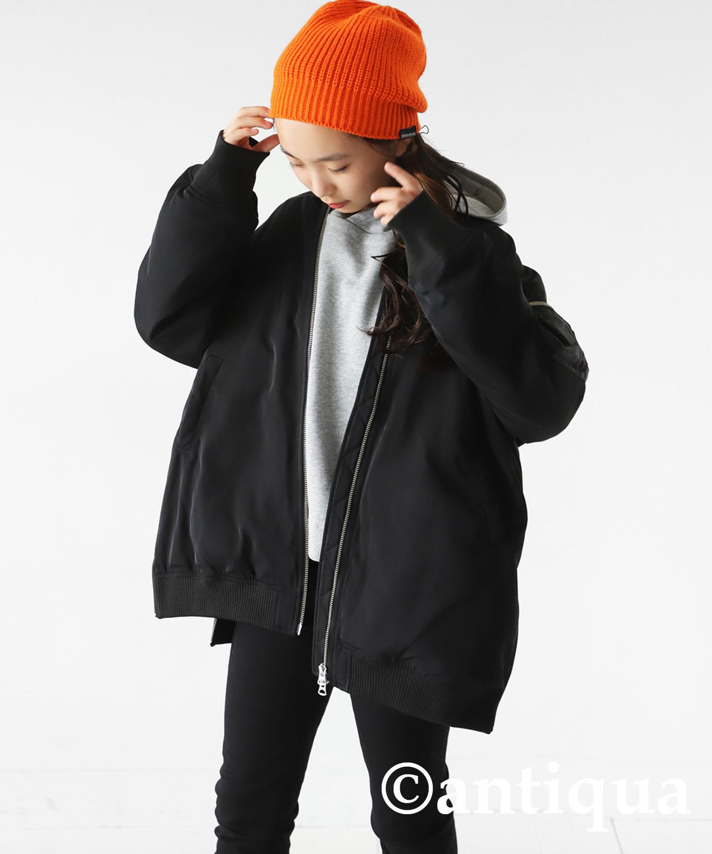 Side zip MA-1 Kids