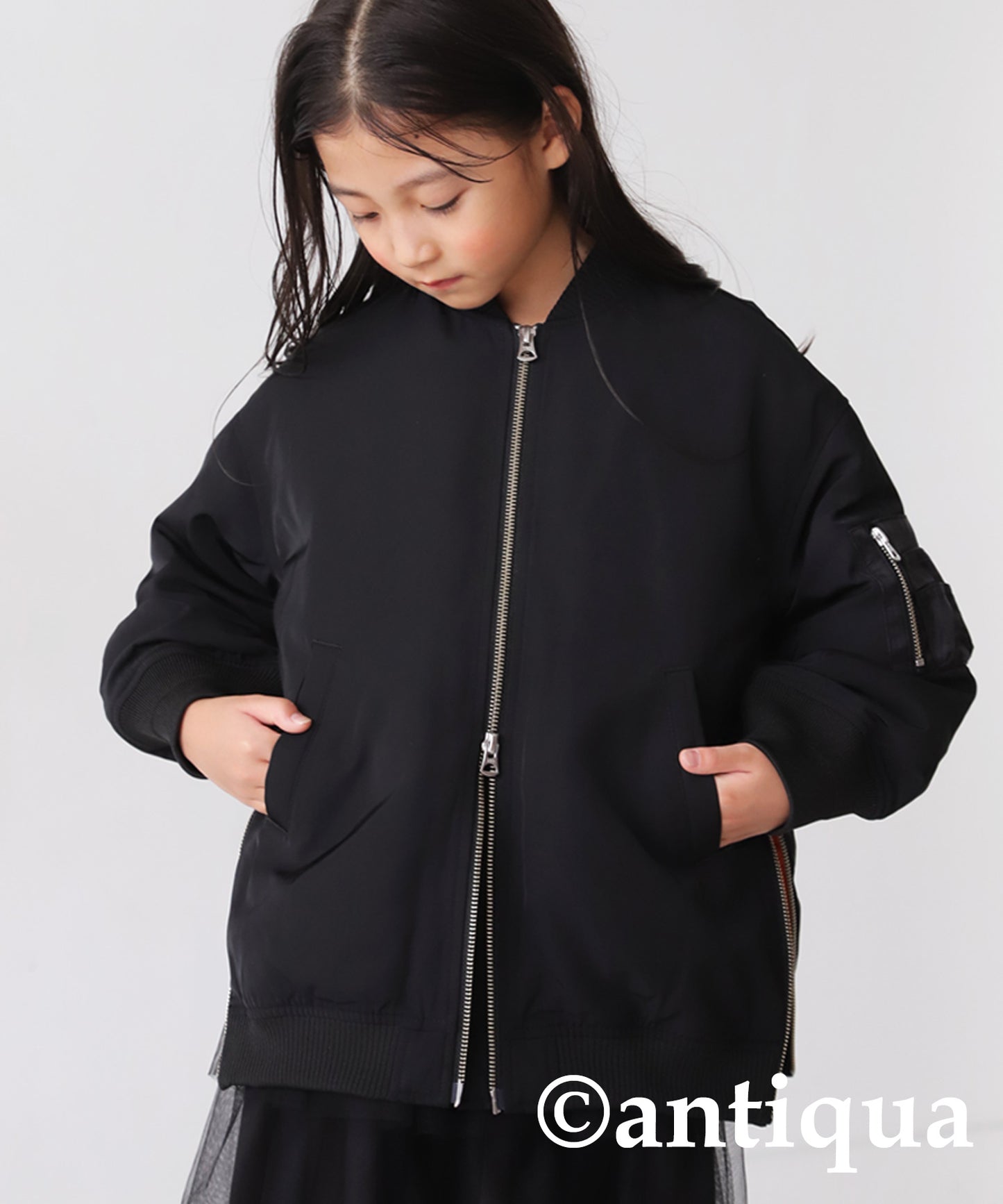 Side zip MA-1 Kids