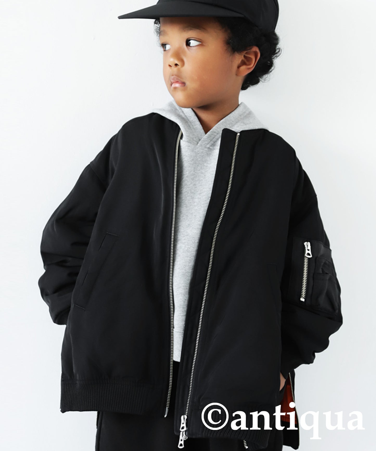 Side zip MA-1 Kids