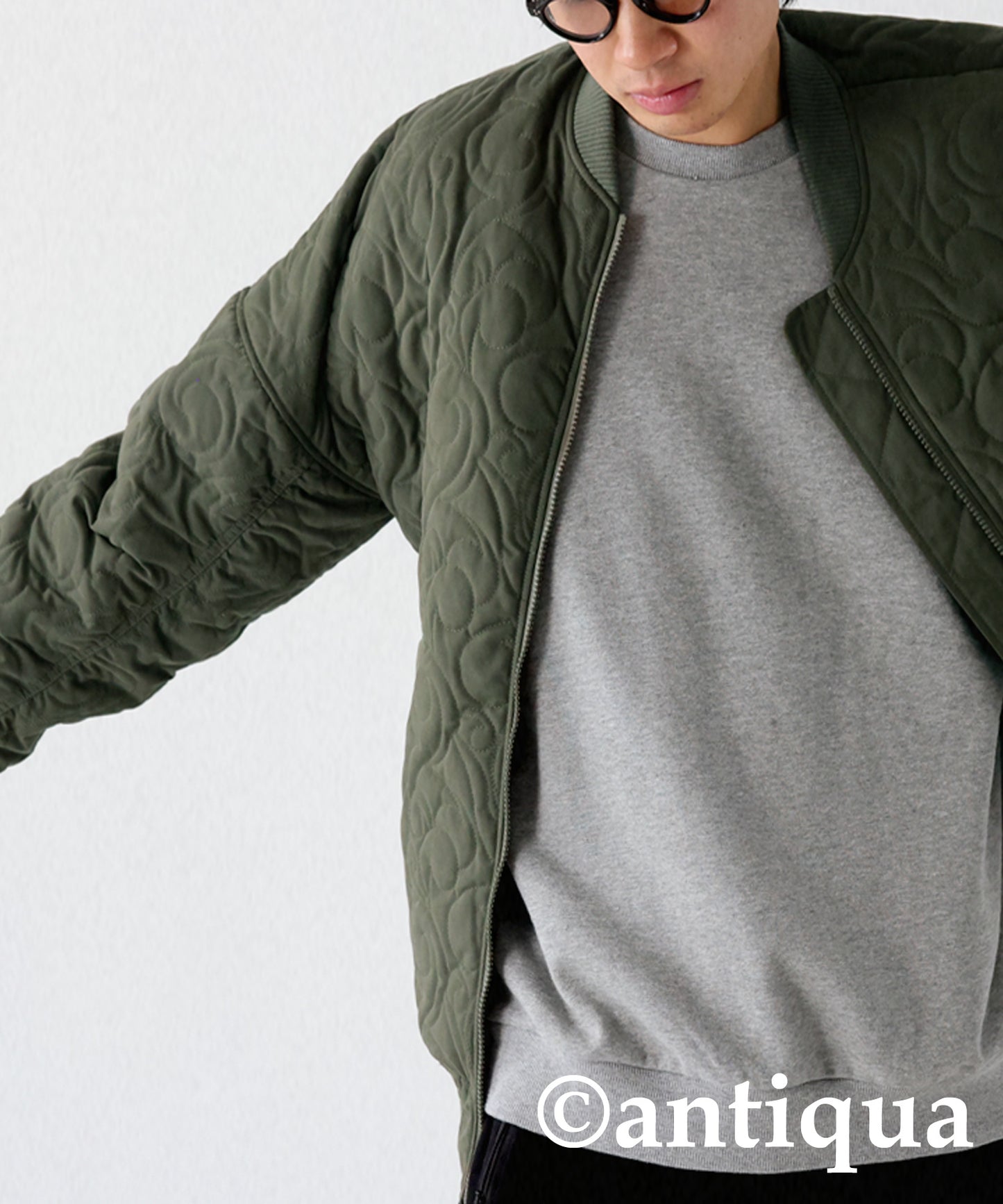 MA-1 quilting Men's jacket