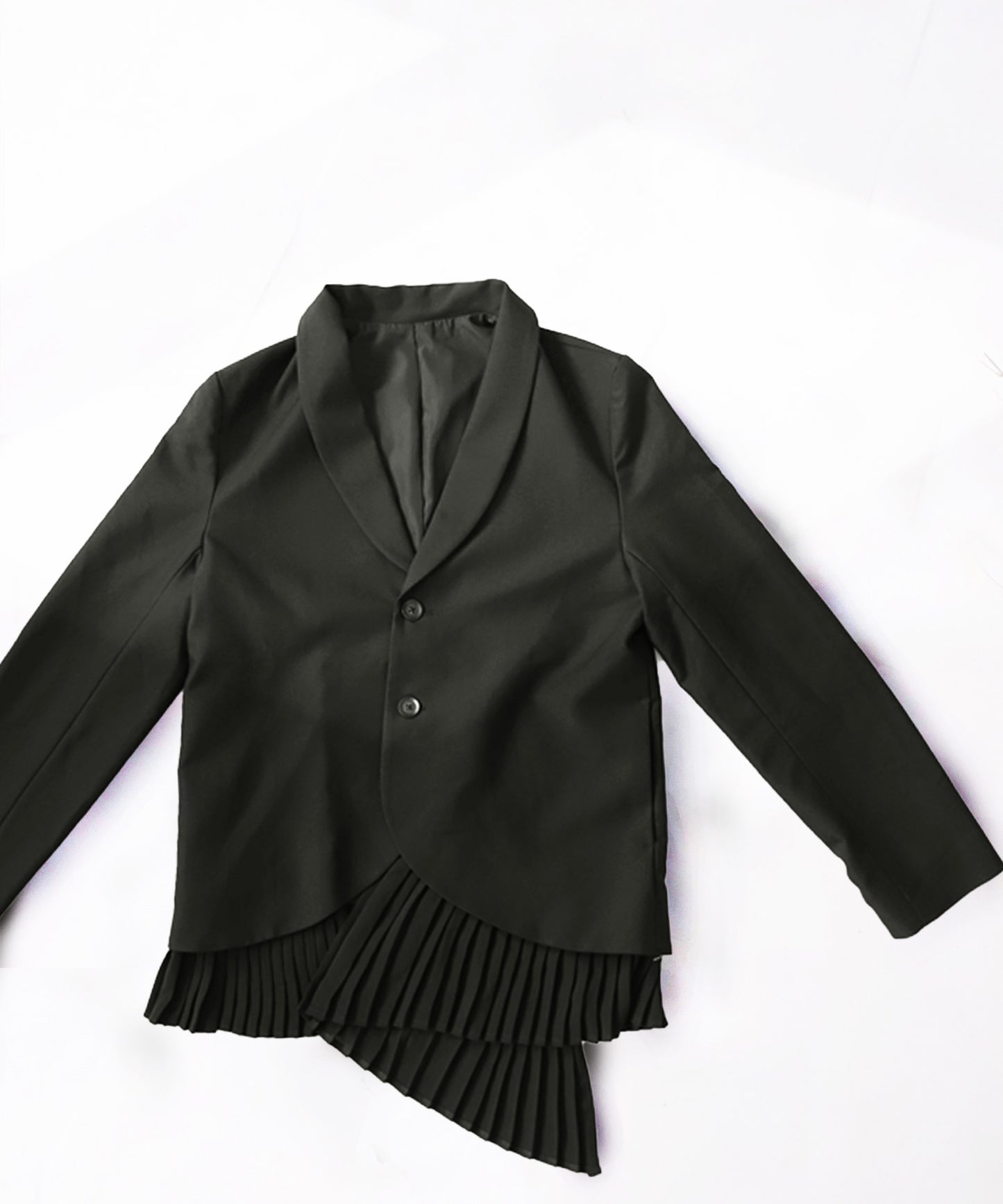 Pleated design jacket Ladies