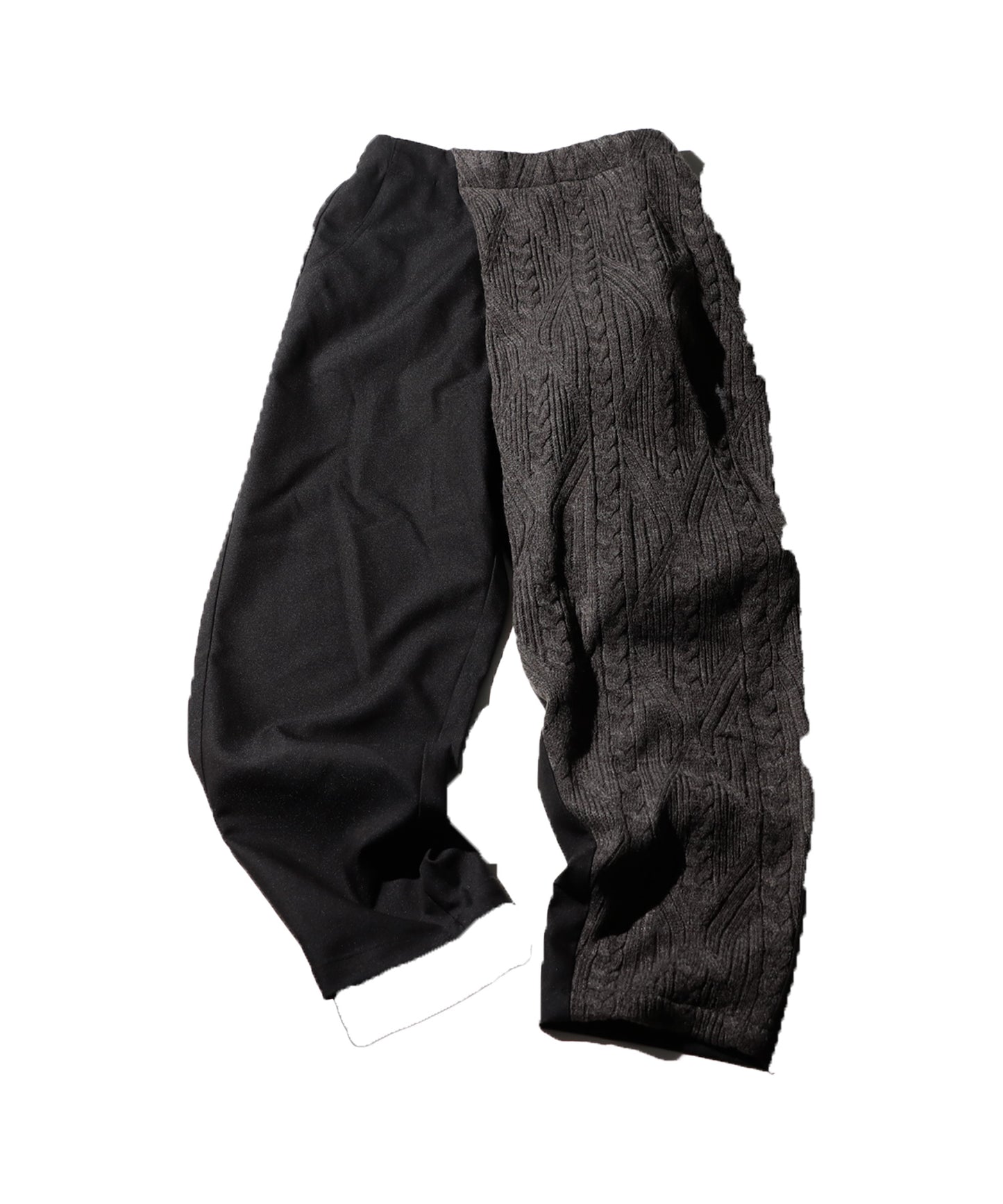 Knit Docking Wrap Pants Ladies