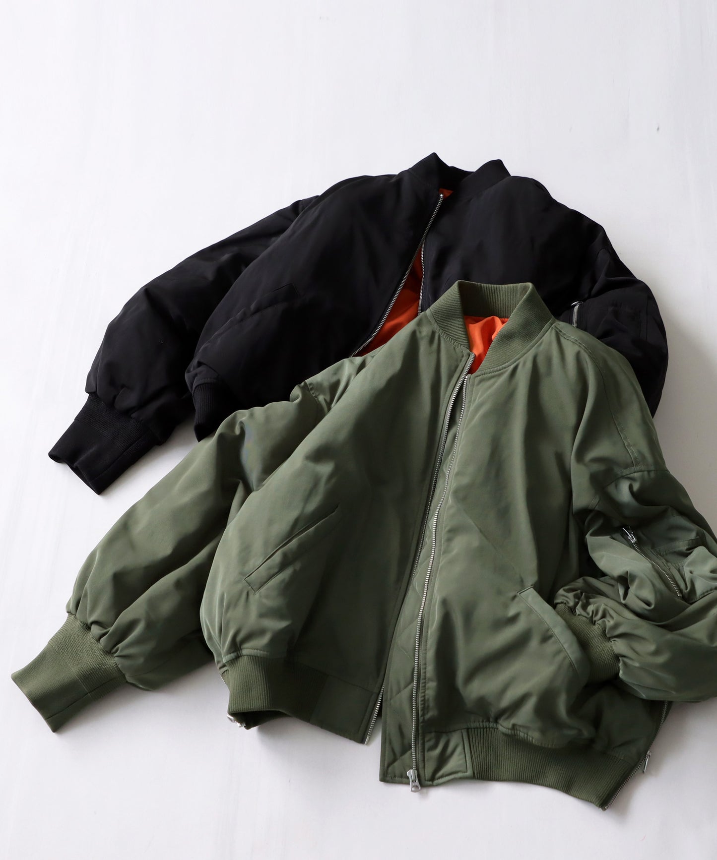 Short length MA-1 Jacket Ladies