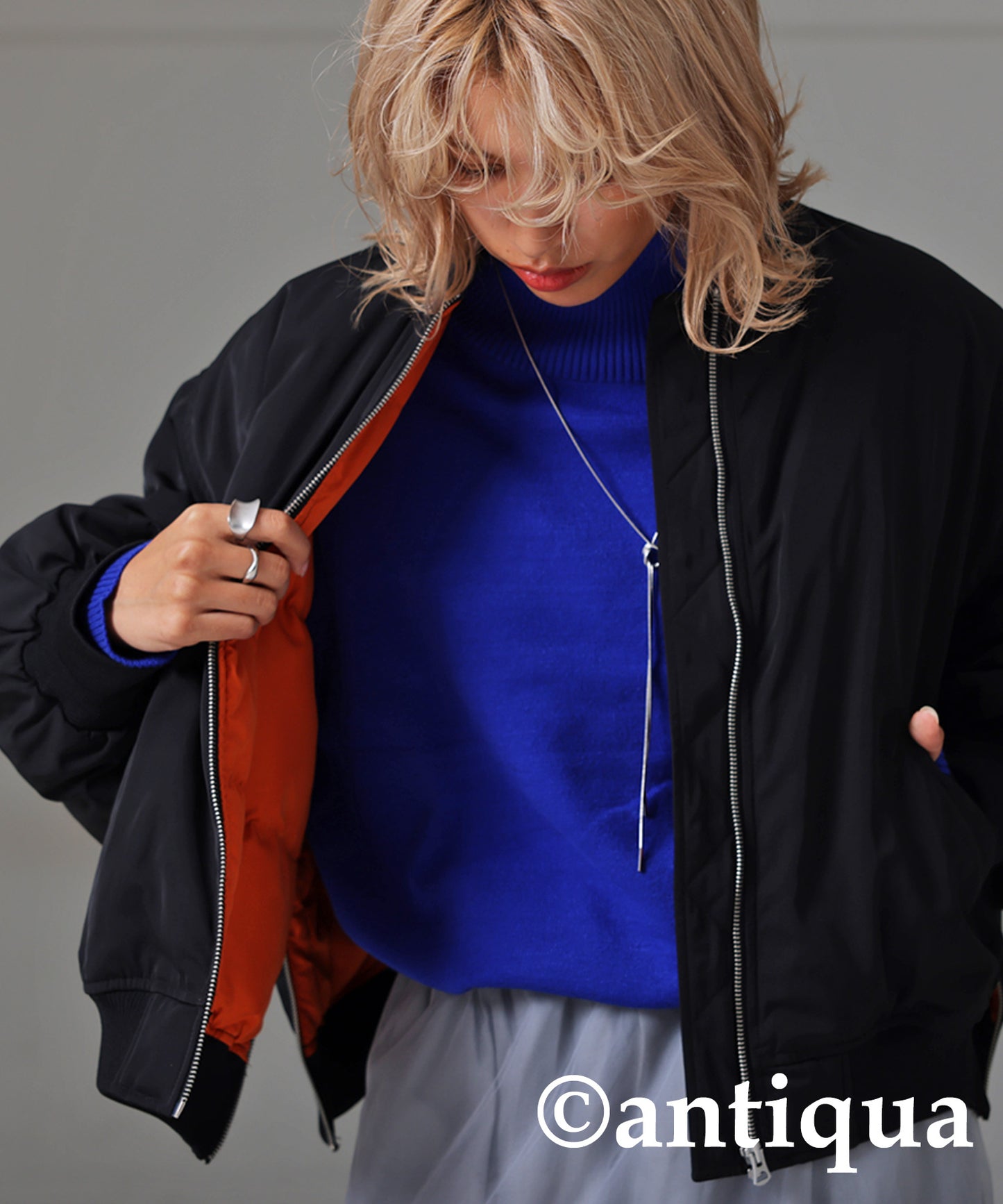 Short length MA-1 Jacket Ladies