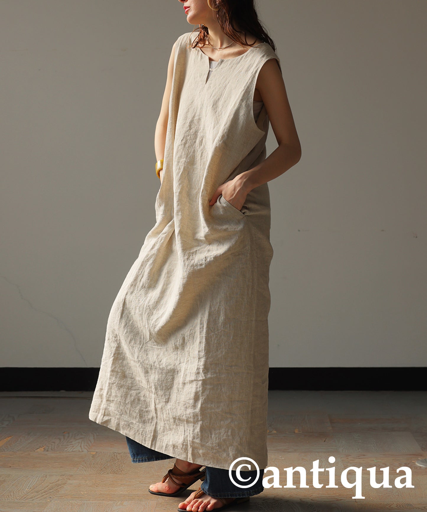 Linen Dress Ladies