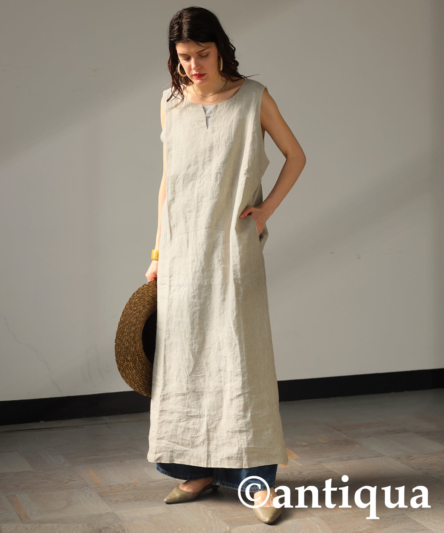 Linen Dress Ladies