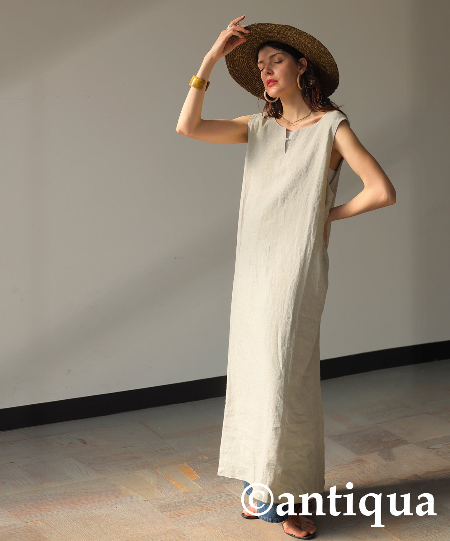 Linen Dress Ladies