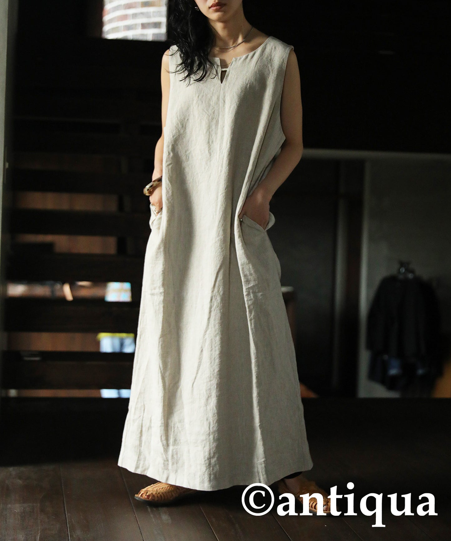 Linen Dress Ladies