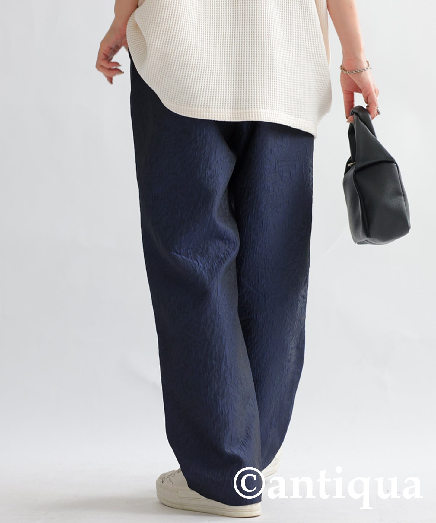 Jacquard Tapered Pants Ladies