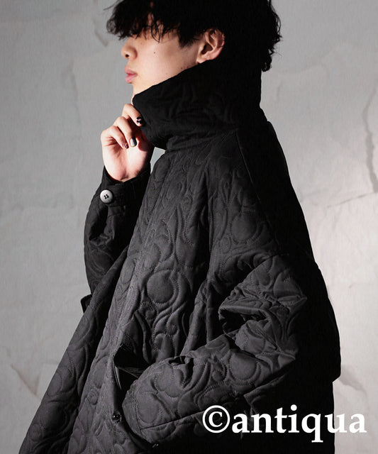 Men's quilting mods coat(M-65) stand up collar