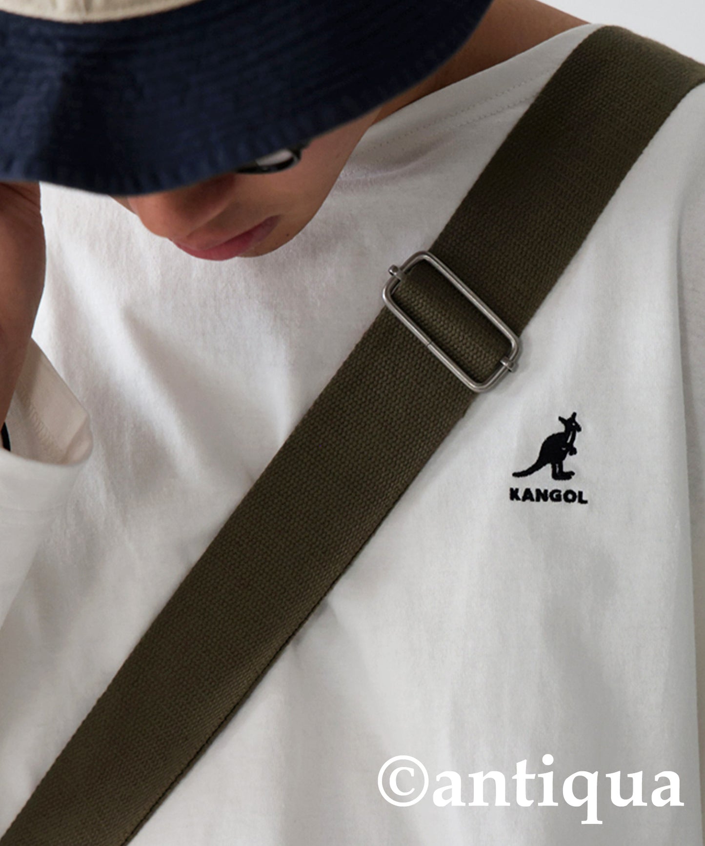 KANGOL × TREECAFE collaboration long T-shirt Men's