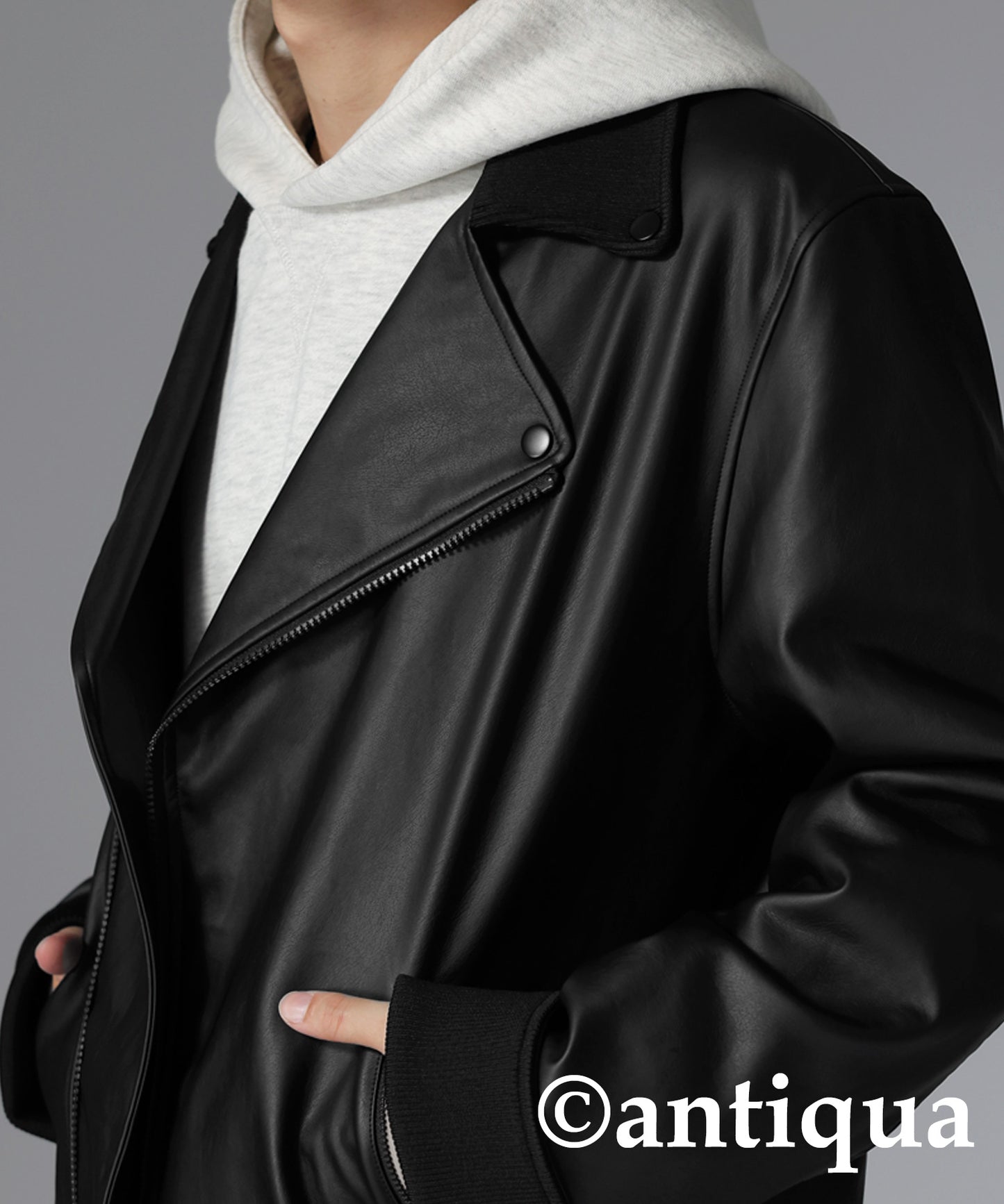 Men's riders Jacket vegan leather