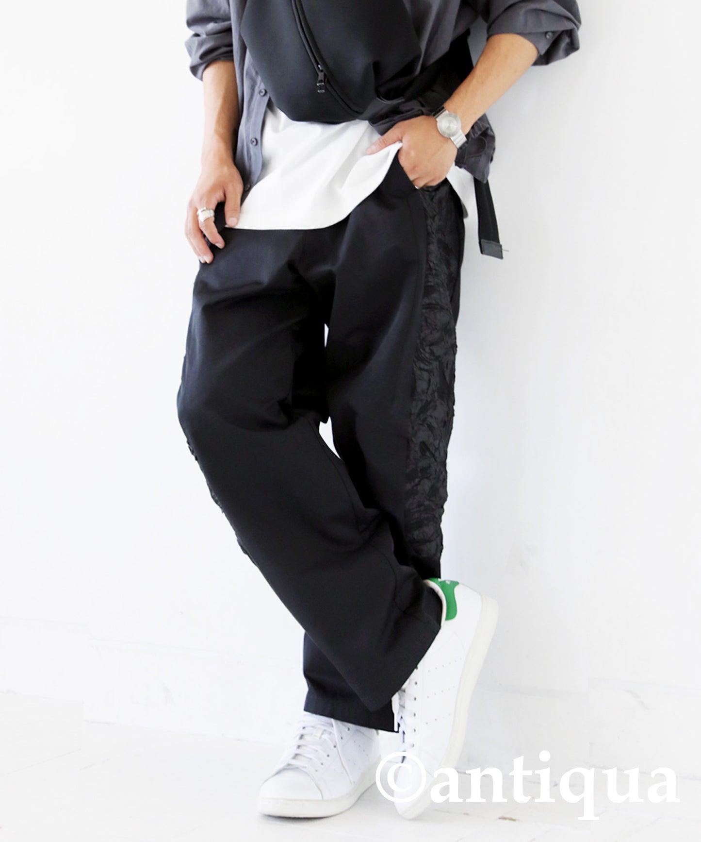 Jacquard Tapered Pants Men's