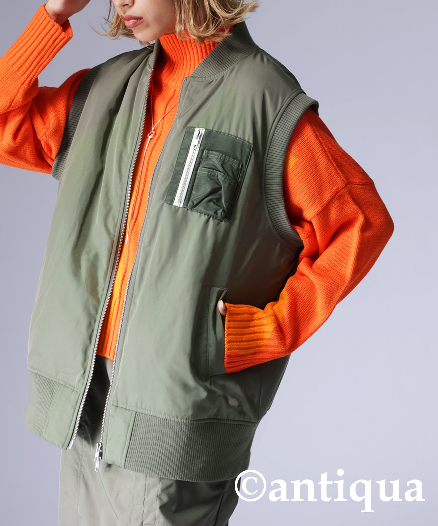 MA-1 Ladies vest outerwear