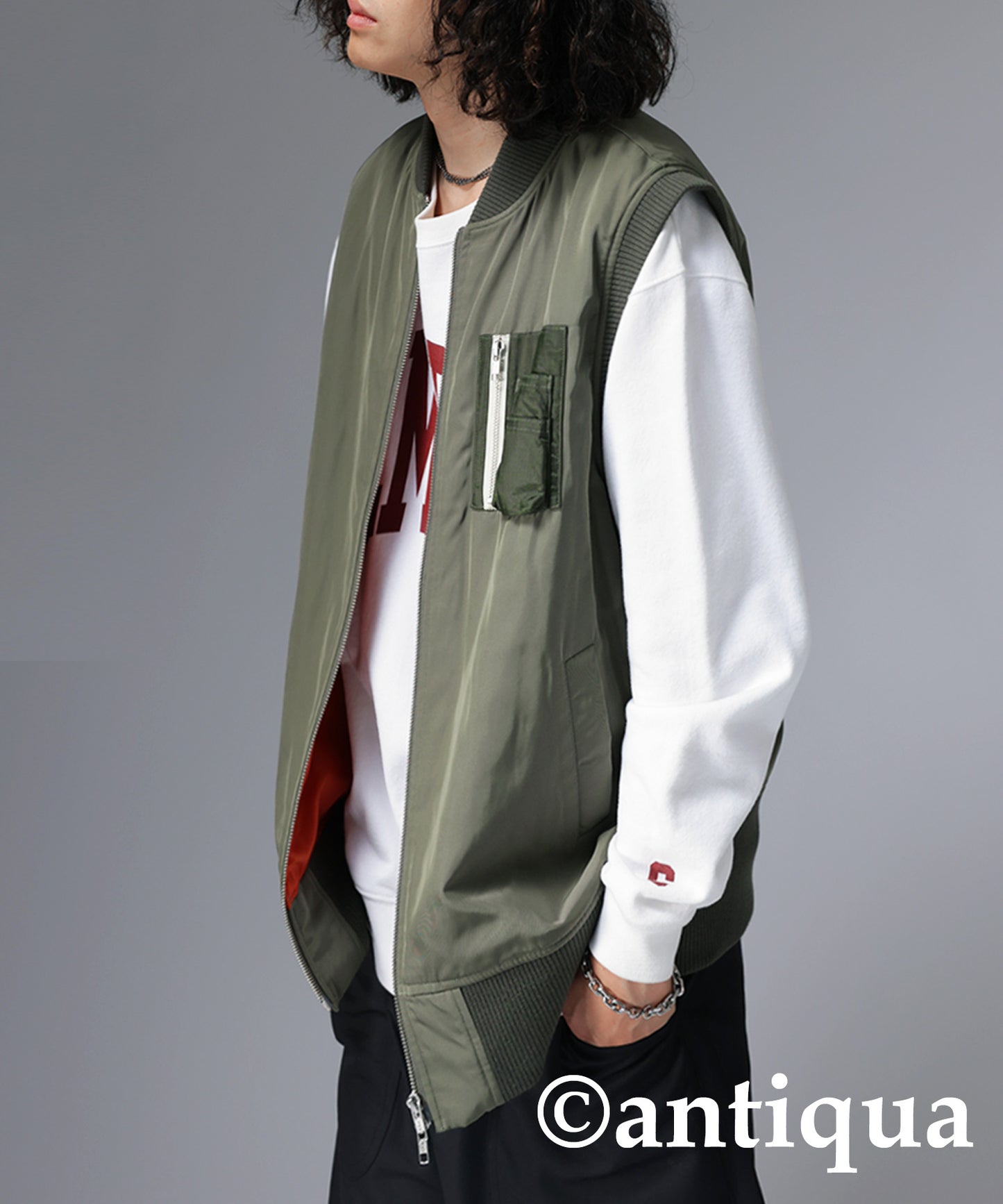 MA-1 Men's vest outerwear