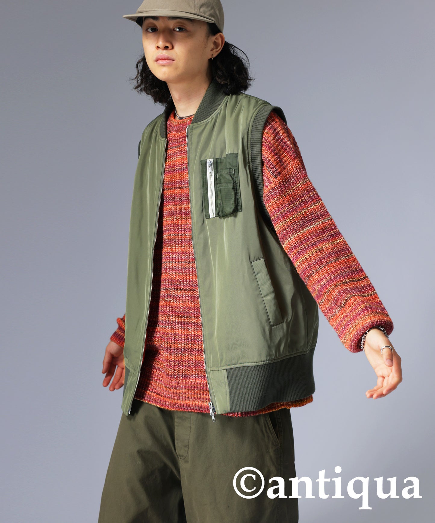 MA-1 Men's vest outerwear