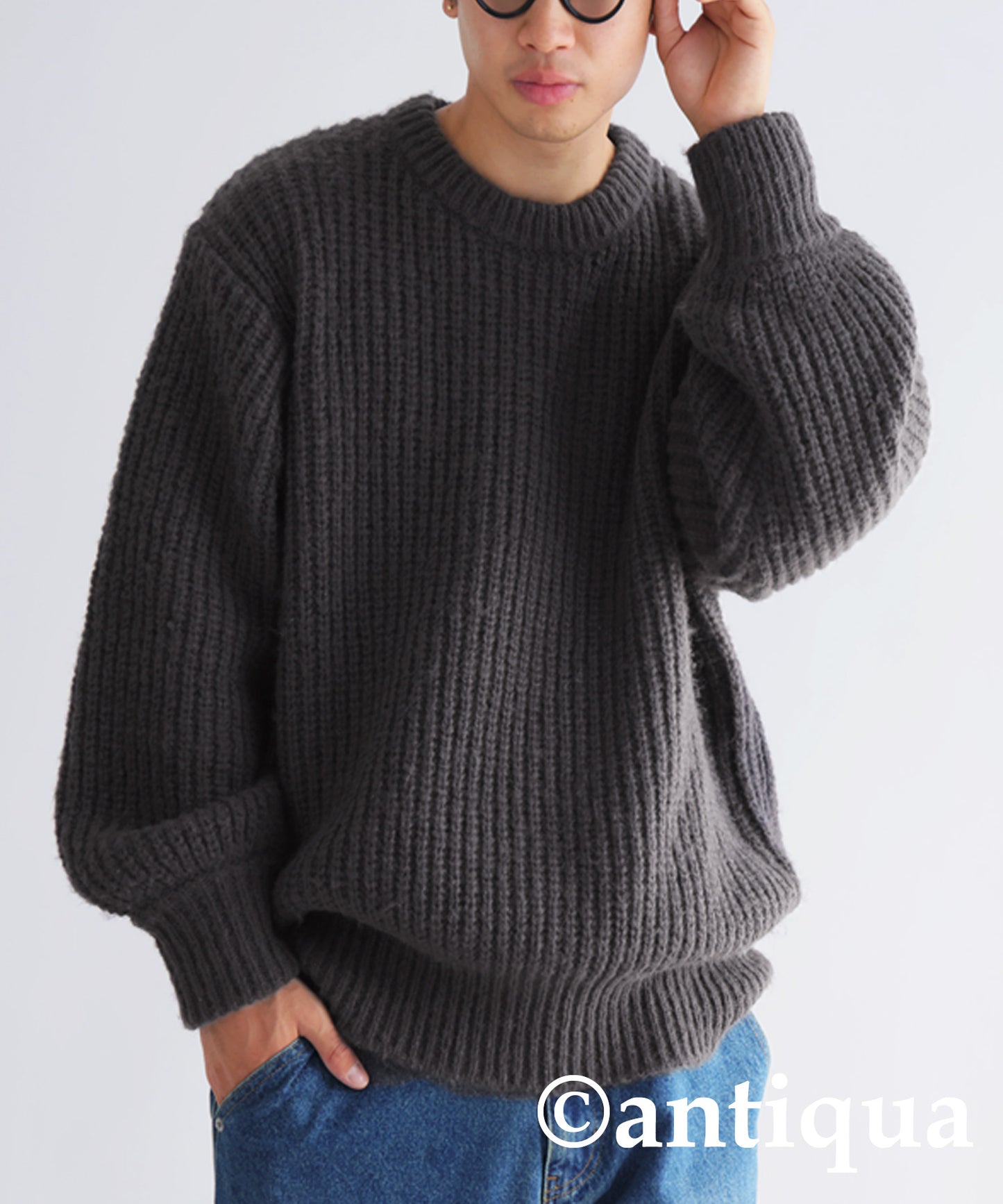 Volume Knit Tops Men's