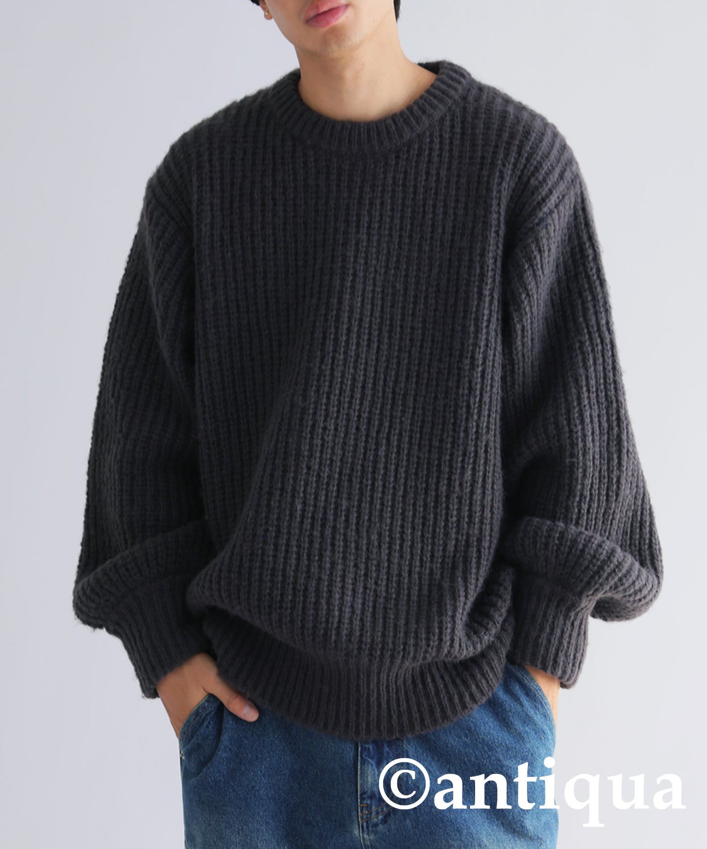 Volume Knit Tops Men's