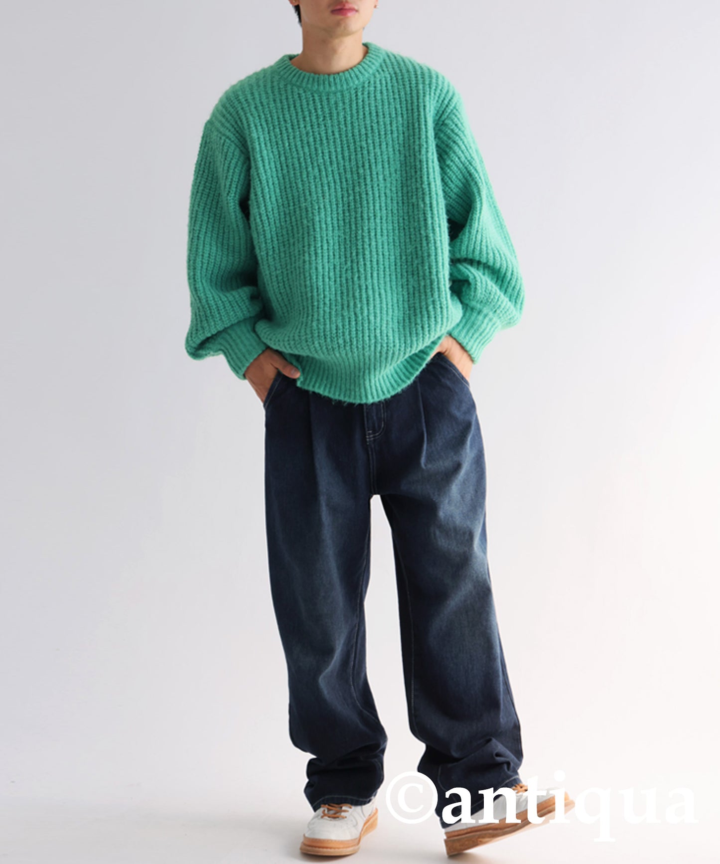 Volume Knit Tops Men's