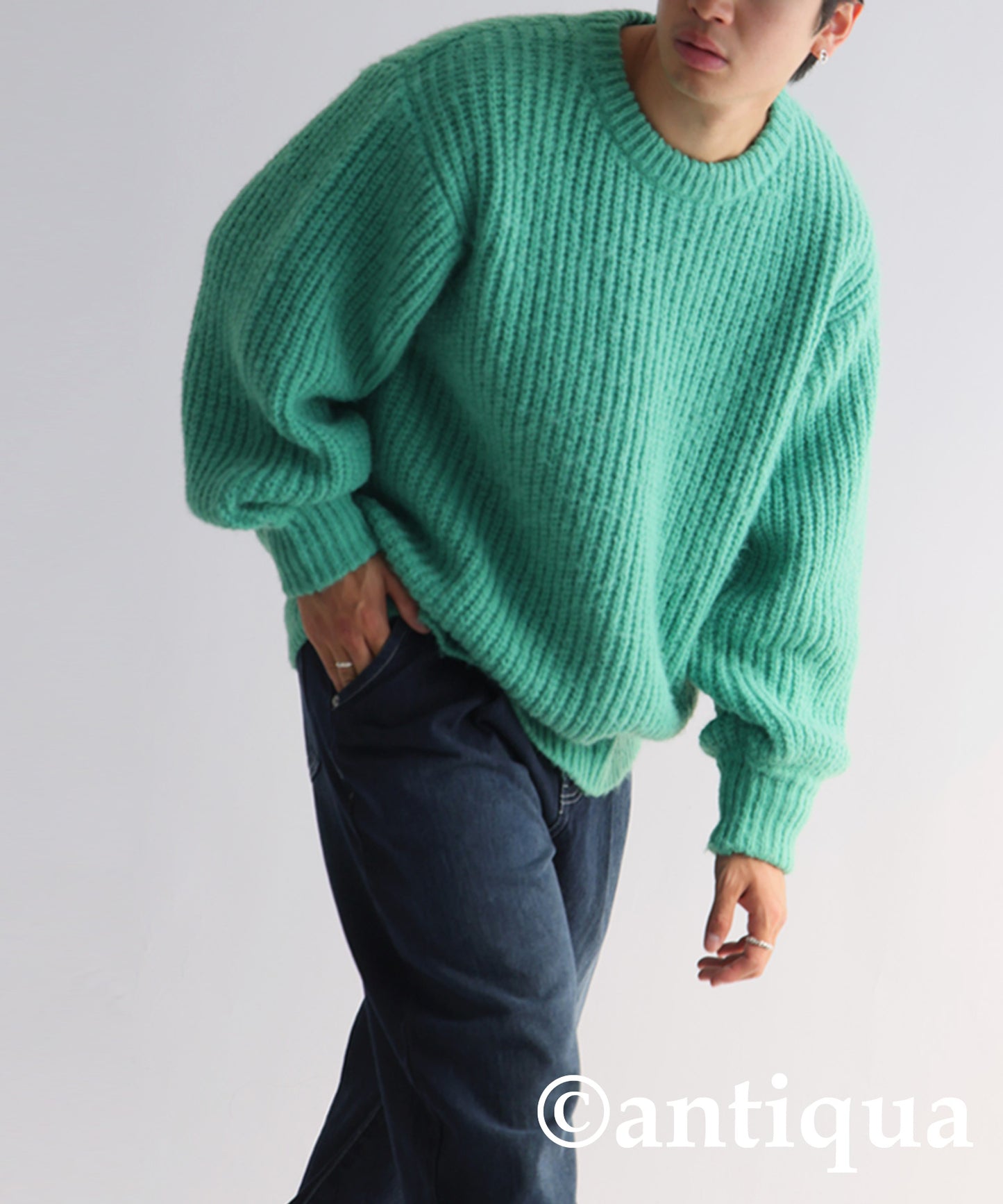 Volume Knit Tops Men's